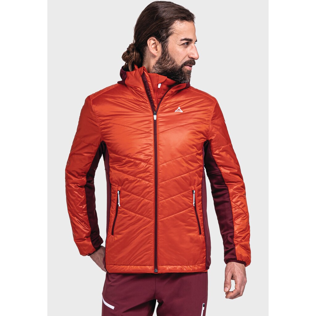 Schöffel Outdoorjacke »Hybrid Jacket Stams M«, mit Kapuze