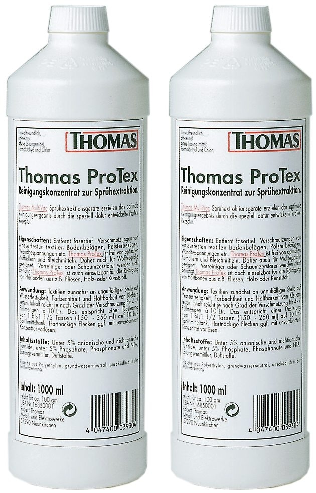 Teppichreiniger »Protex«, 2x1l Flasche