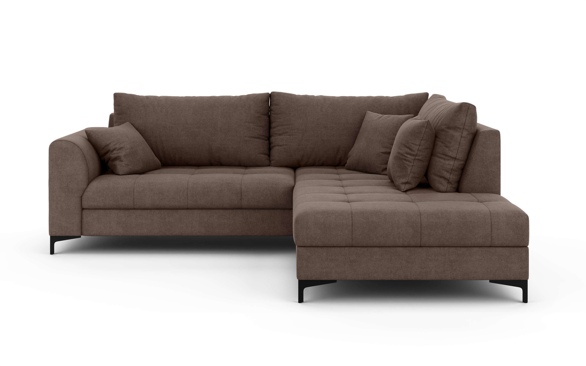OTTO home Ecksofa »LEEVKE Design-Sofa mit Ottomane rechts/links bestellbar, günstig online kaufen