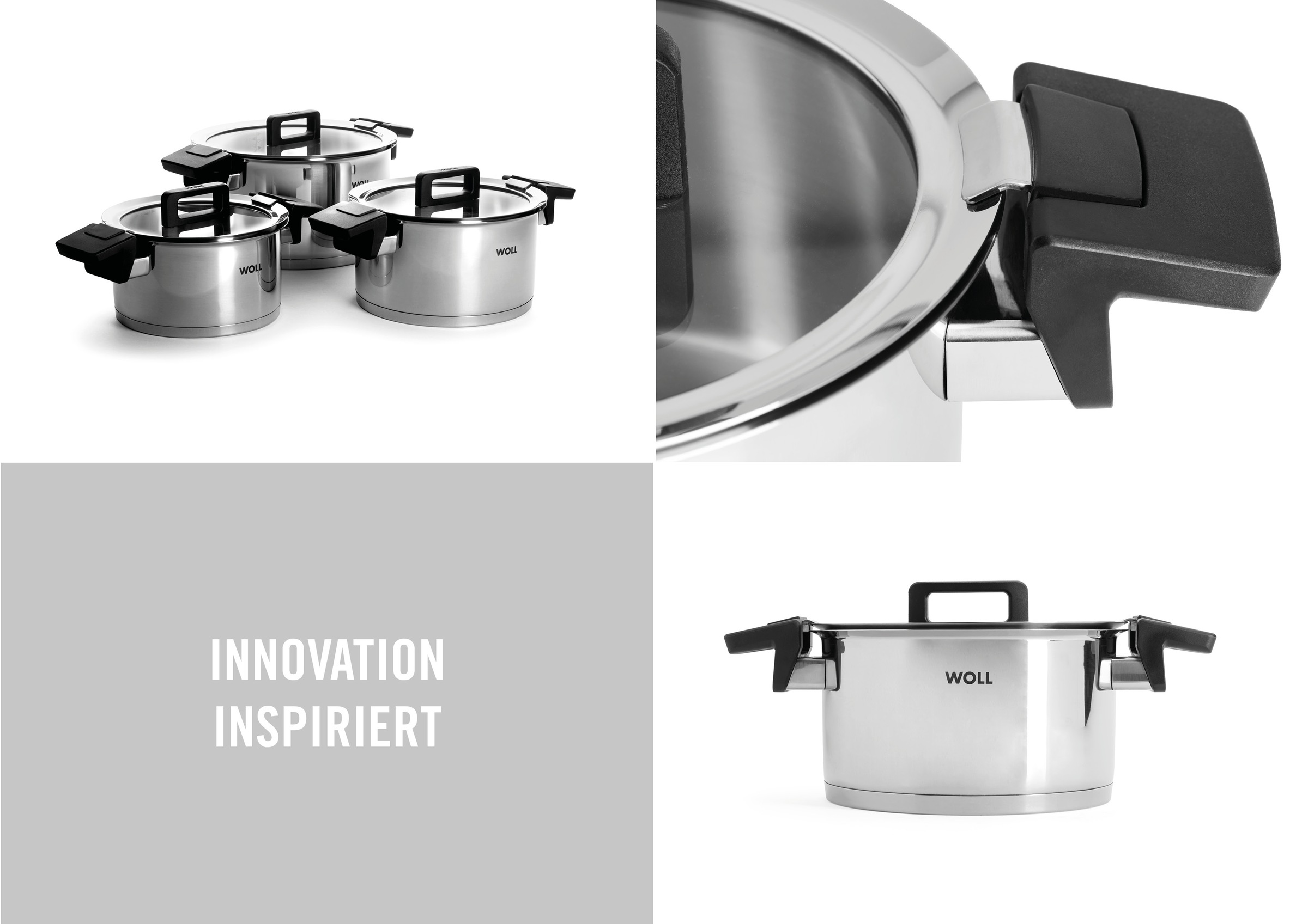 WOLL Topf-Set »Concept« Set, 6 Stk. tlg. Edelstahl 18/10 günstig online kaufen