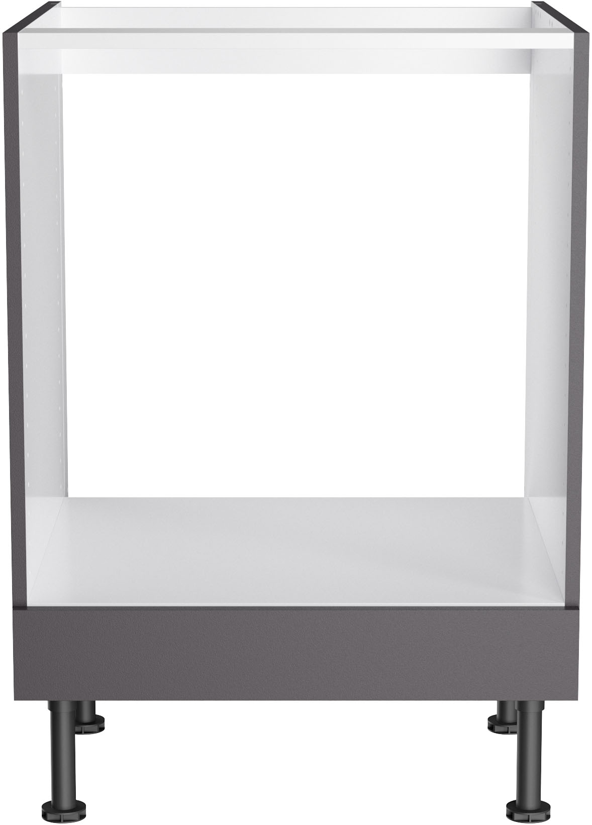 KOCHSTATION Herdumbauschrank »KS-Paula« 60 cm breit, 87 cm hoch, mit 1 festen Blende