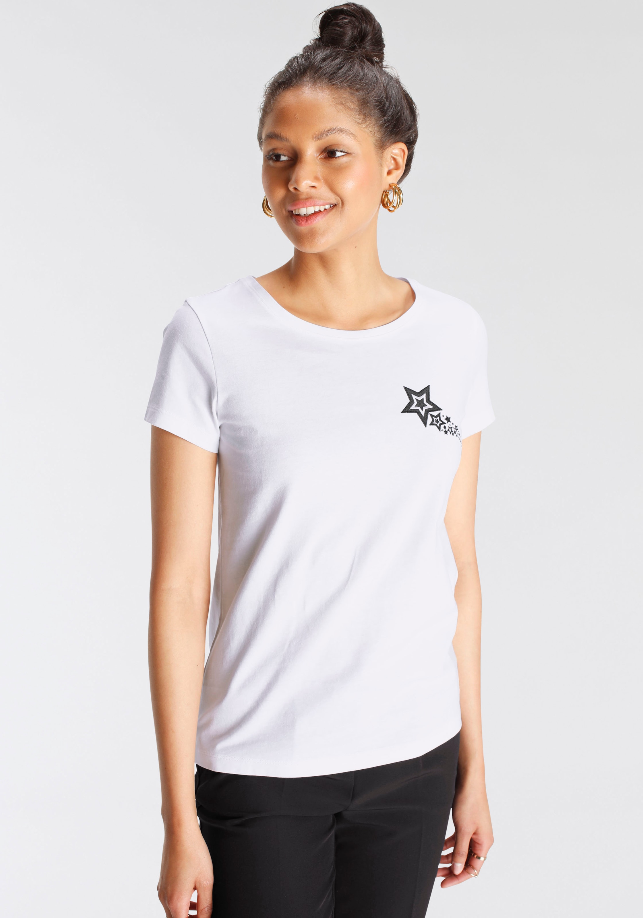 AJC T-Shirt, mit Stickerei - online kaufen KOLLEKTION NEUE