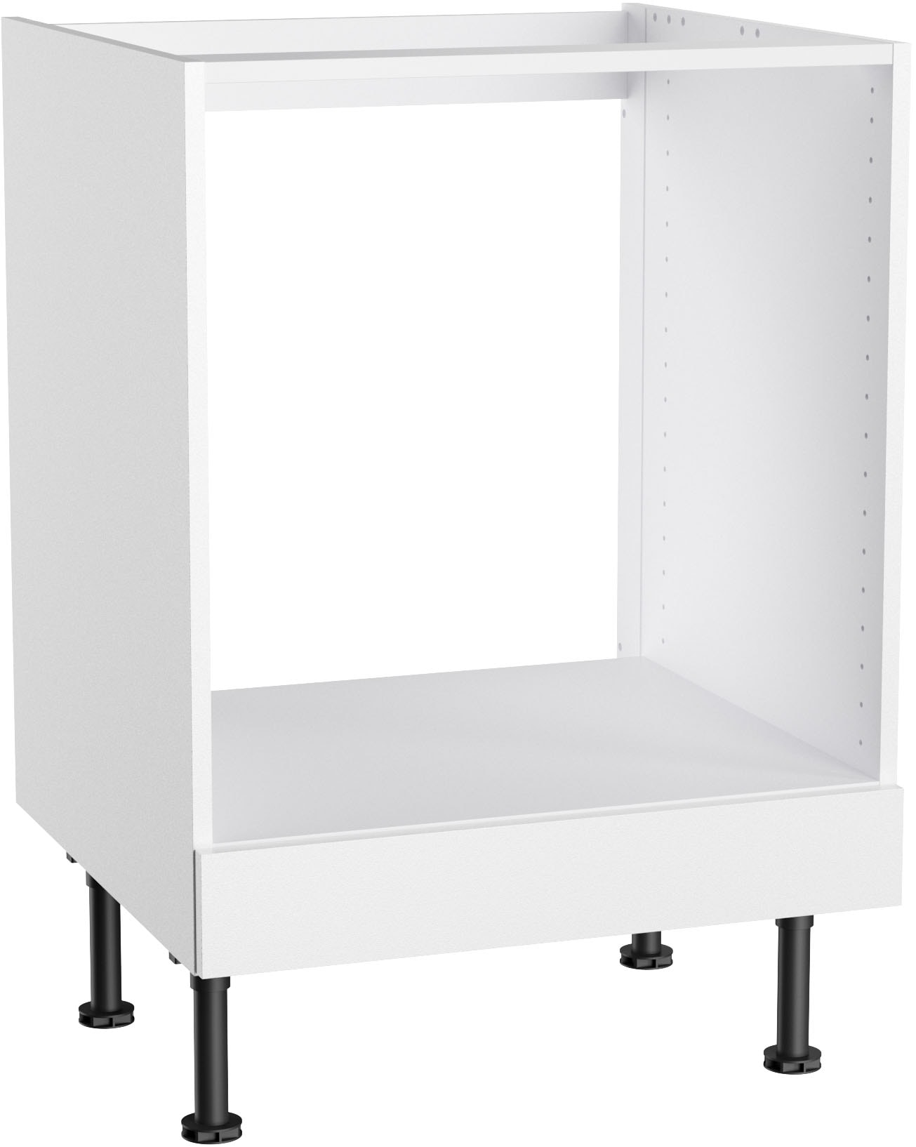 KOCHSTATION Herdumbauschrank »KS-Bern2« Breite 60 cm, Umbauschrank für Einbauherde, 1 feste Blende weiß