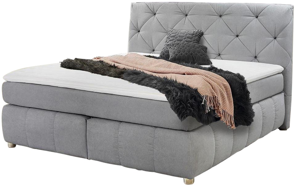Jockenhöfer Gruppe Boxspringbett Bella, mit Kaltschaum-Topper