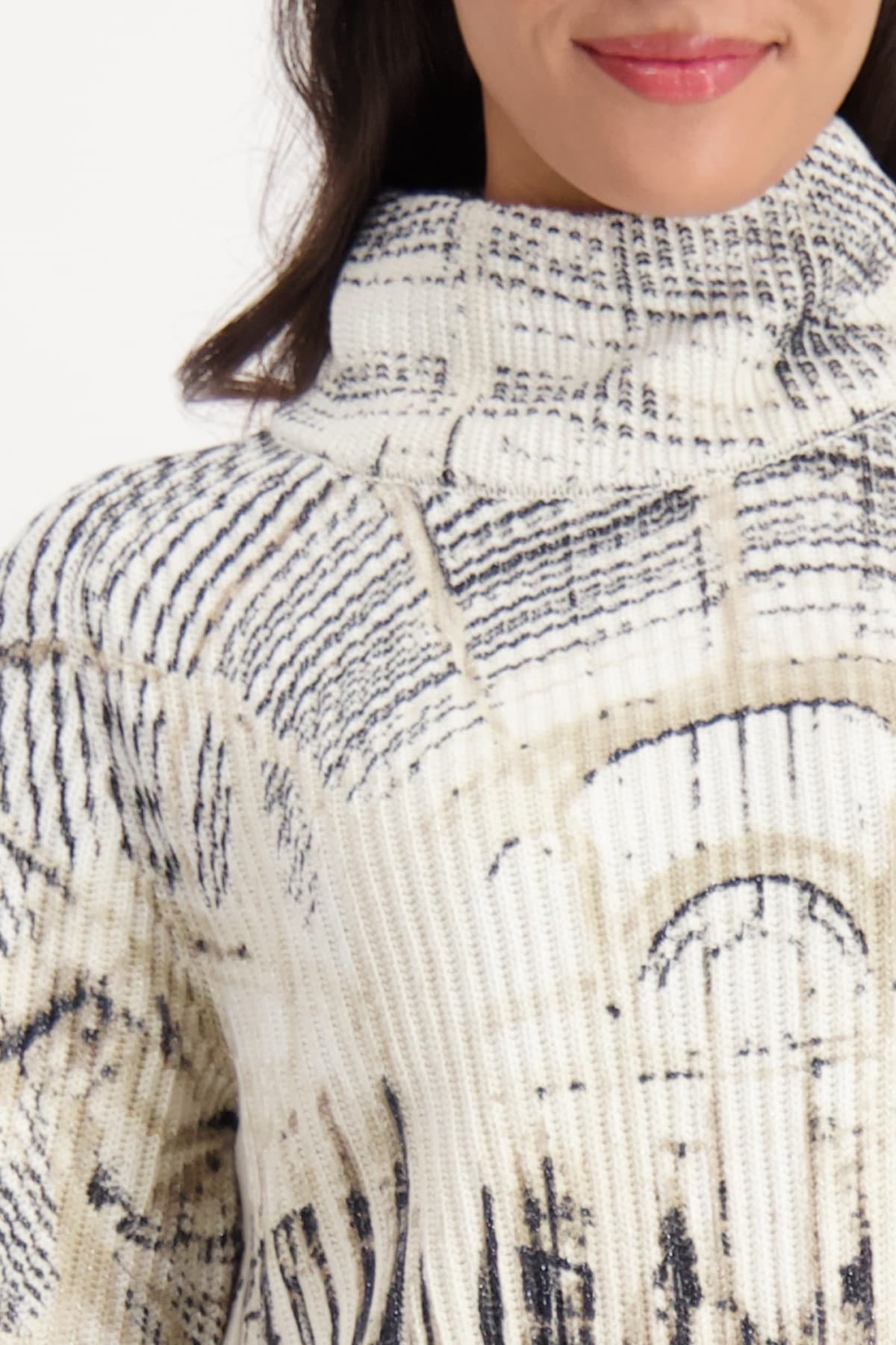 Monari Strickpullover »Pullover Gallery allover«