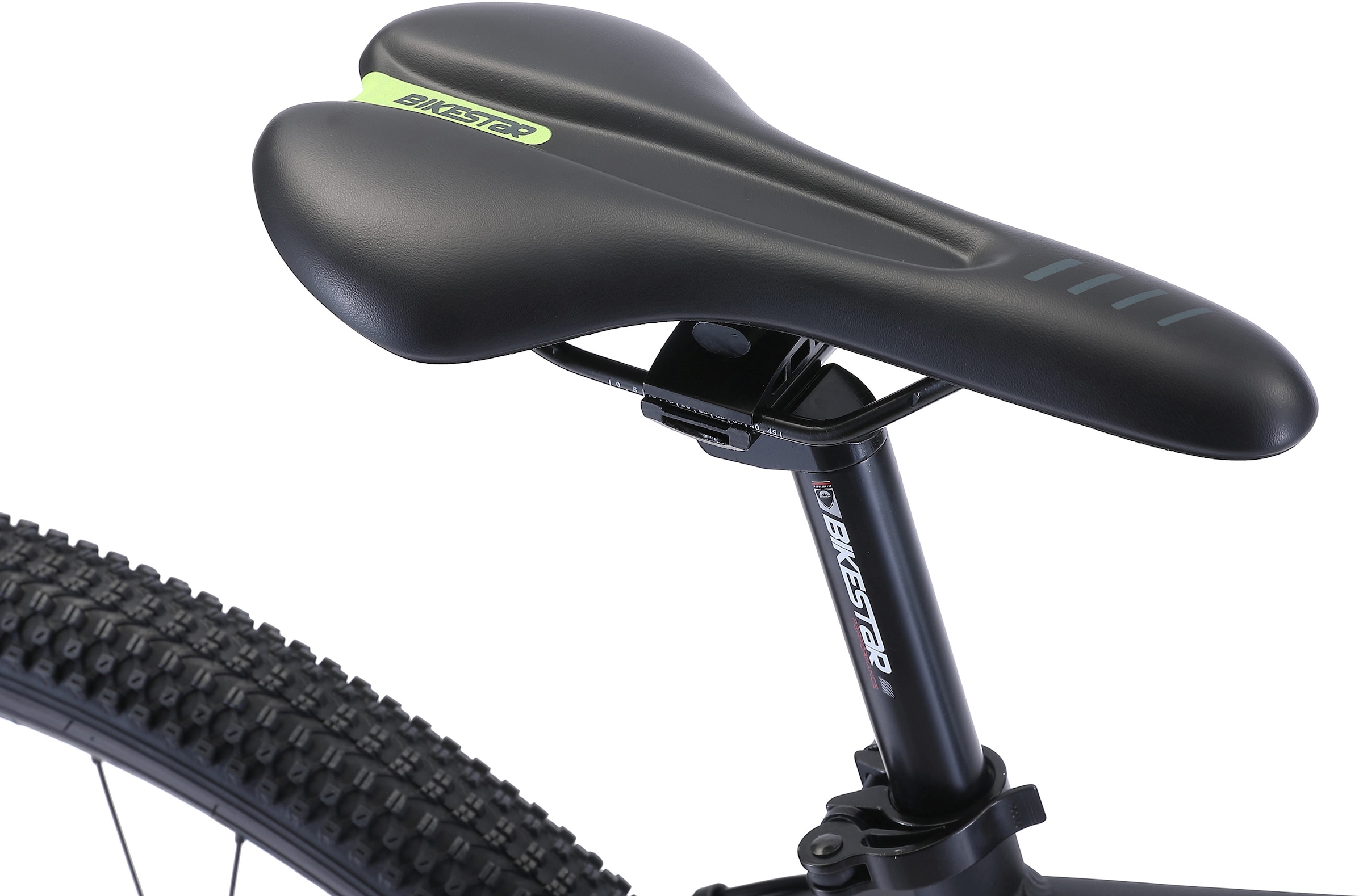 Bikestar Mountainbike, 21 Gang, Shimano, RD-TY300 Schaltwerk, Kettenschaltung, für Damen und Herren, Kettenschaltung