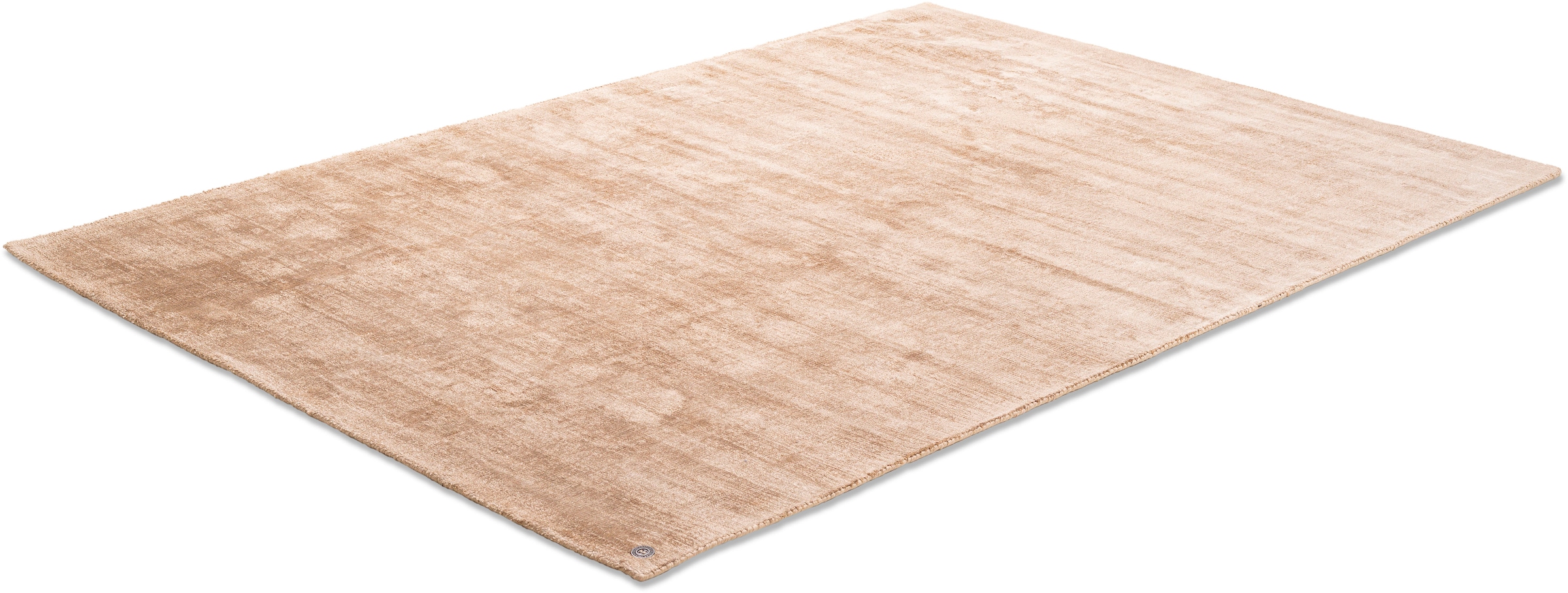 TOM TAILOR rechteckig, »Shine bestellen und elegantem 100% Teppich Handweb HOME uni«, mit schnell bequem Teppich, handgewebt, Viskose, Schimmer