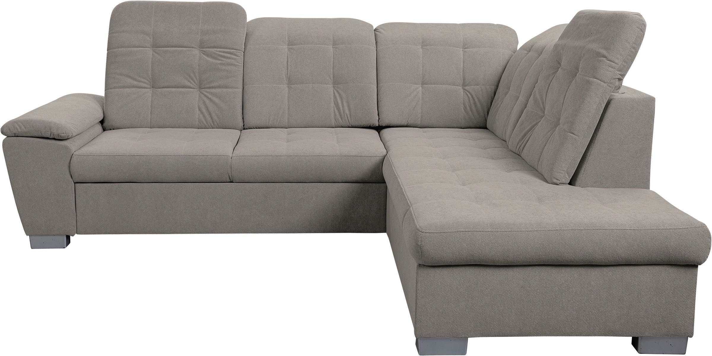 WERK2 Ecksofa »Bonny inkl. Kopfteilverstellung, Bettfunktion, Stauraum, L-F günstig online kaufen