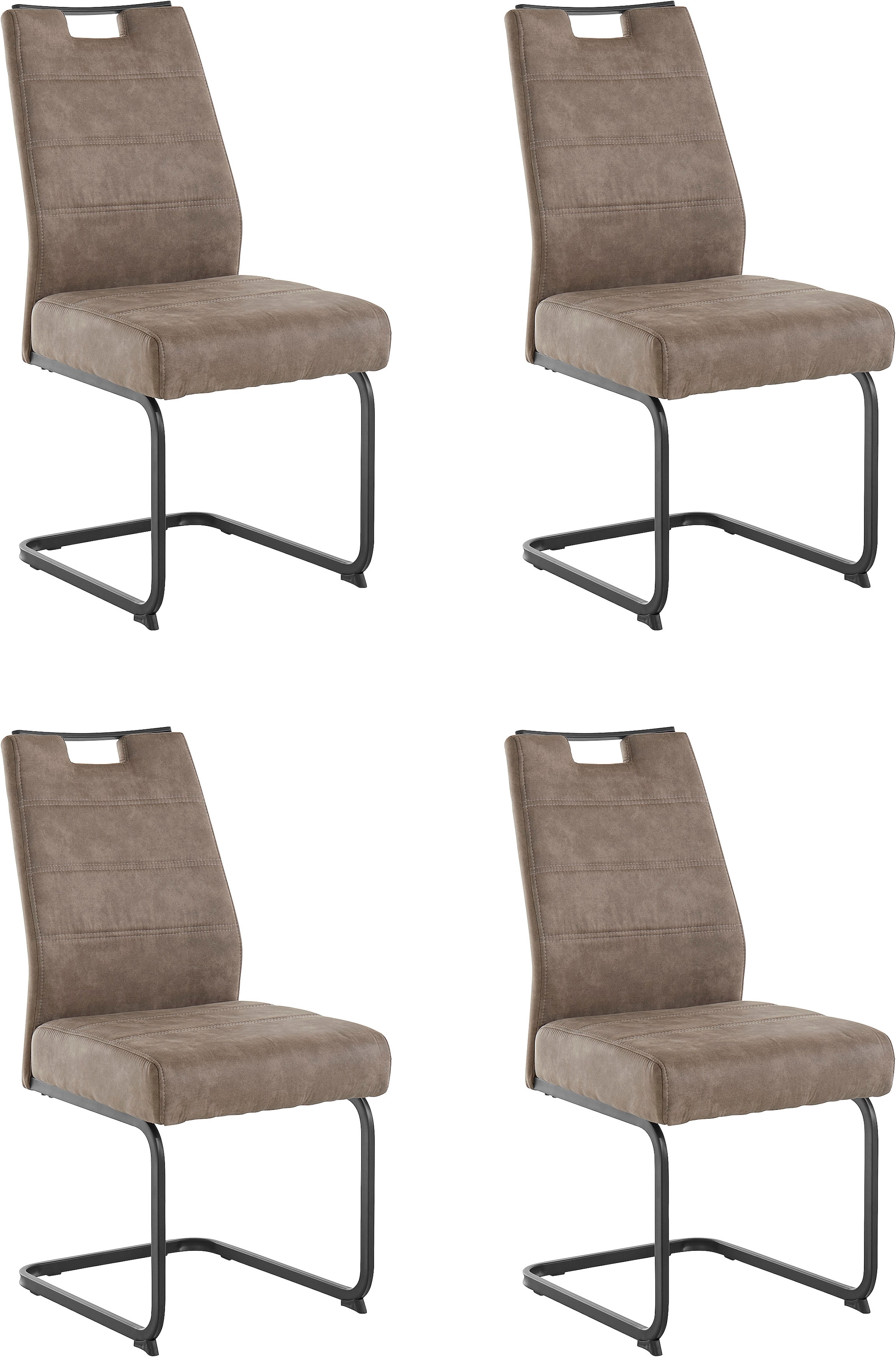 HELA Esszimmerstuhl »Lena«, (Set), 4 St., Microfaser VINTAGE, 1, 2 und 4 St günstig online kaufen