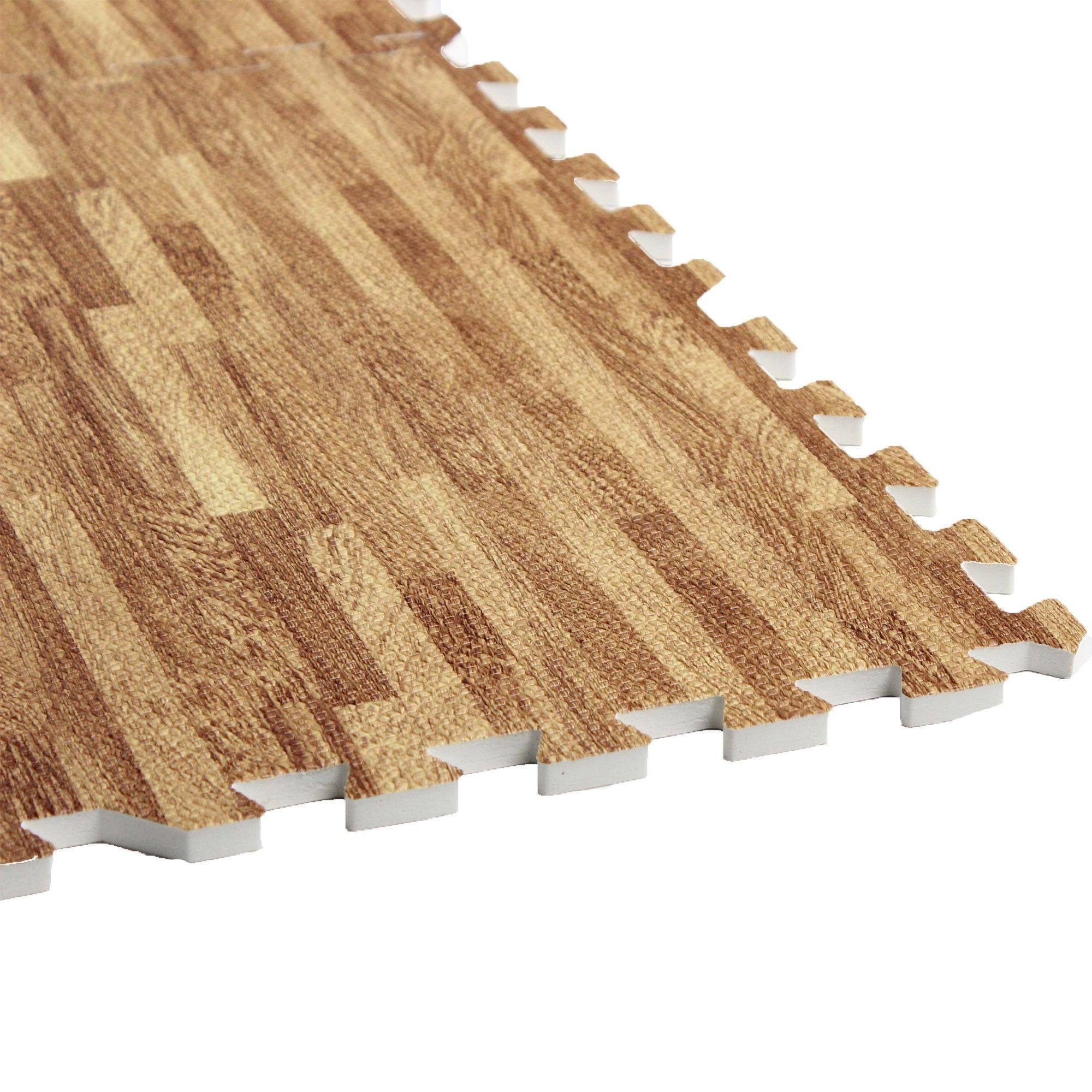St.) acht kaufen GORILLA Teilen SPORTS mit Holzoptik«, (Set, online »Schutzmattenset 8 Bodenschutzmatte