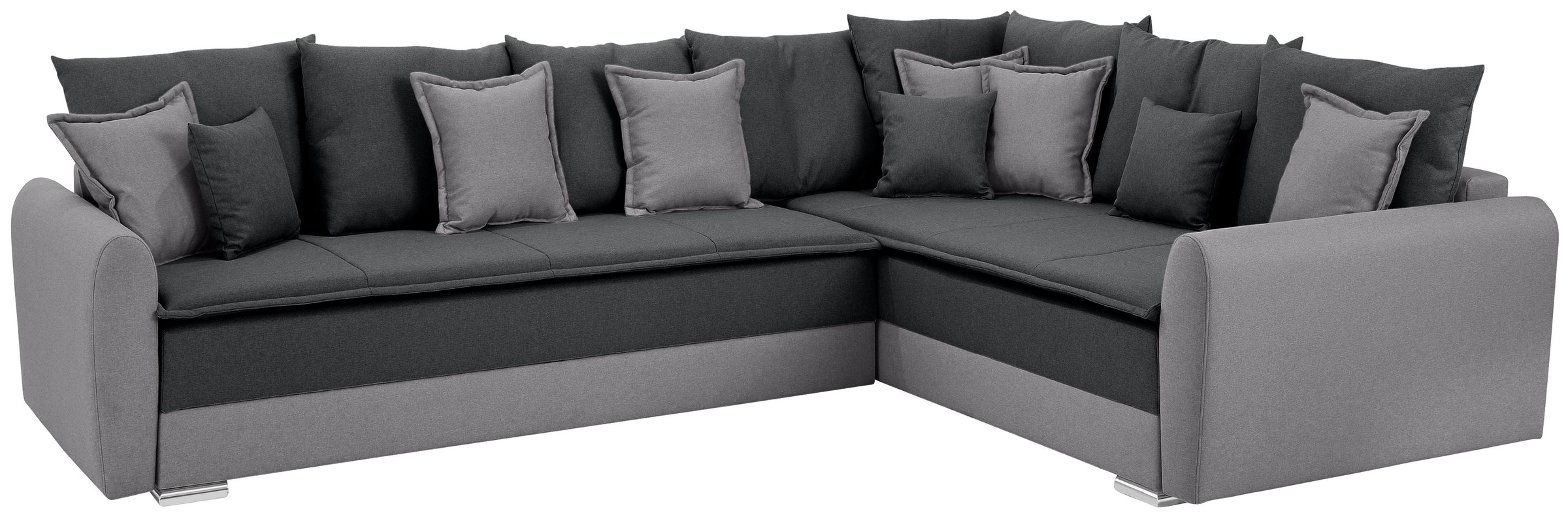 Home affaire Ecksofa »Fernando L-Form«, mit Boxspring: Dauerschlaffunktion durch Drehen und Zusammenschieben