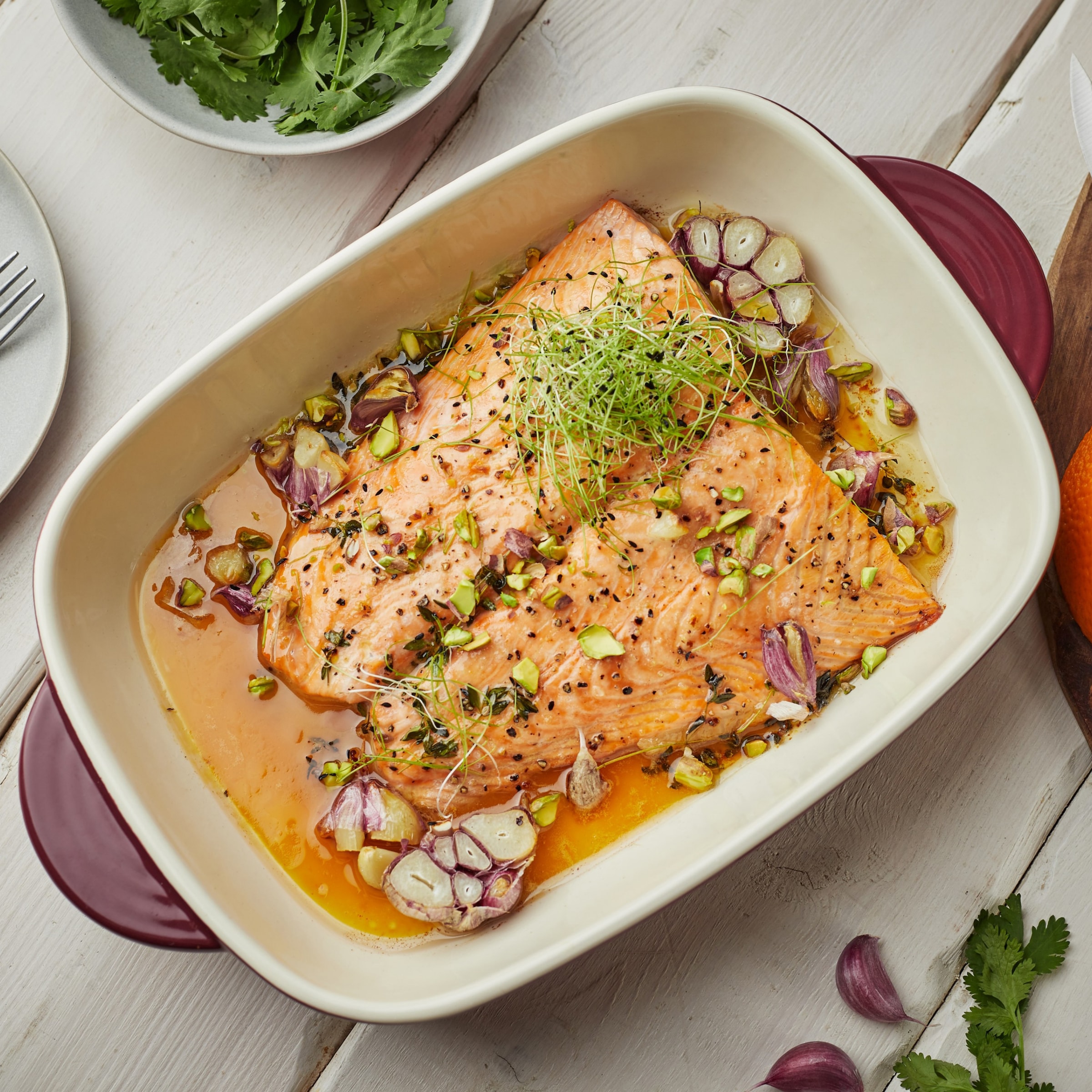 RESTO Kitchenware Auflaufform »Fornax Backform Lasagneform Ofenform Spülmaschinengeeignet«, Keramik, (1 St.), Rechteckig aus Keramik, rot, in 2 Größen, für Brot, Lasagne, Brownie