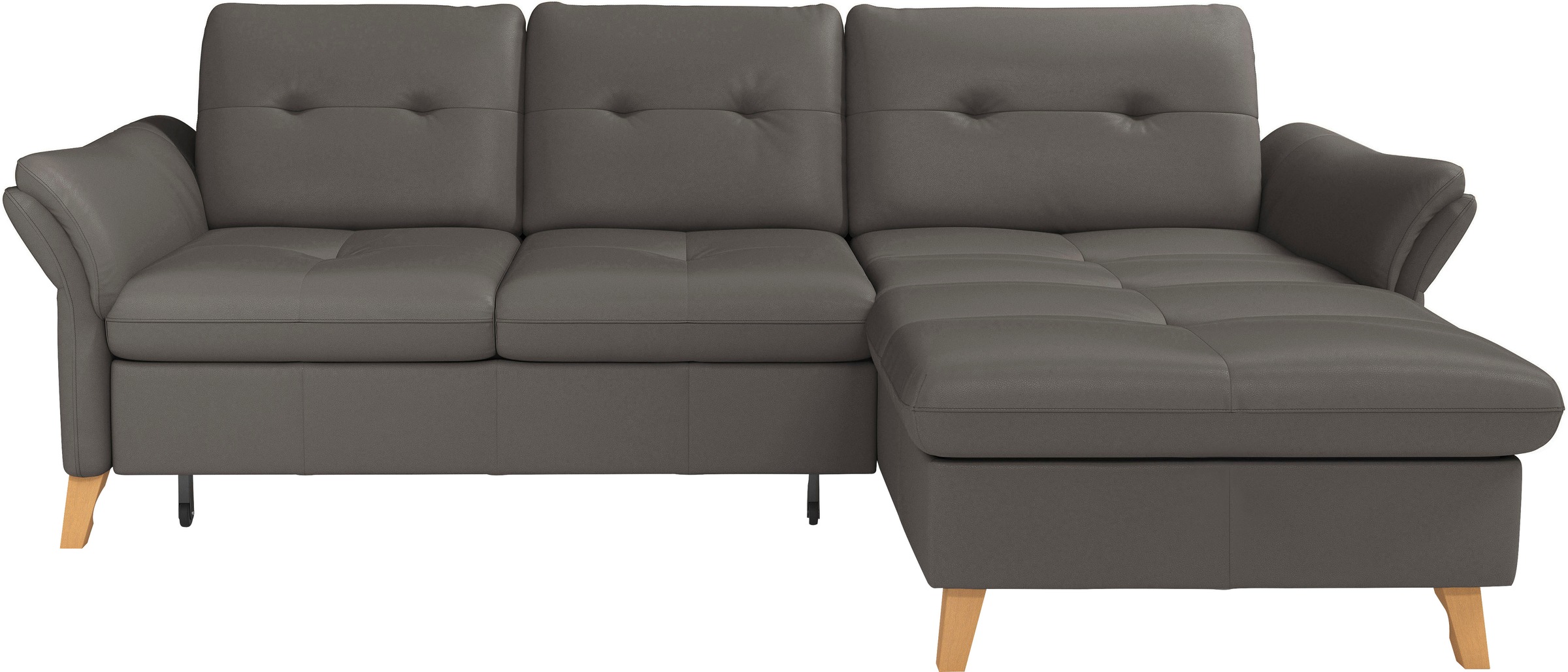 sit&more Ecksofa »Göteborg« Sitztiefenverstellung und Federkern, wahlweise günstig online kaufen