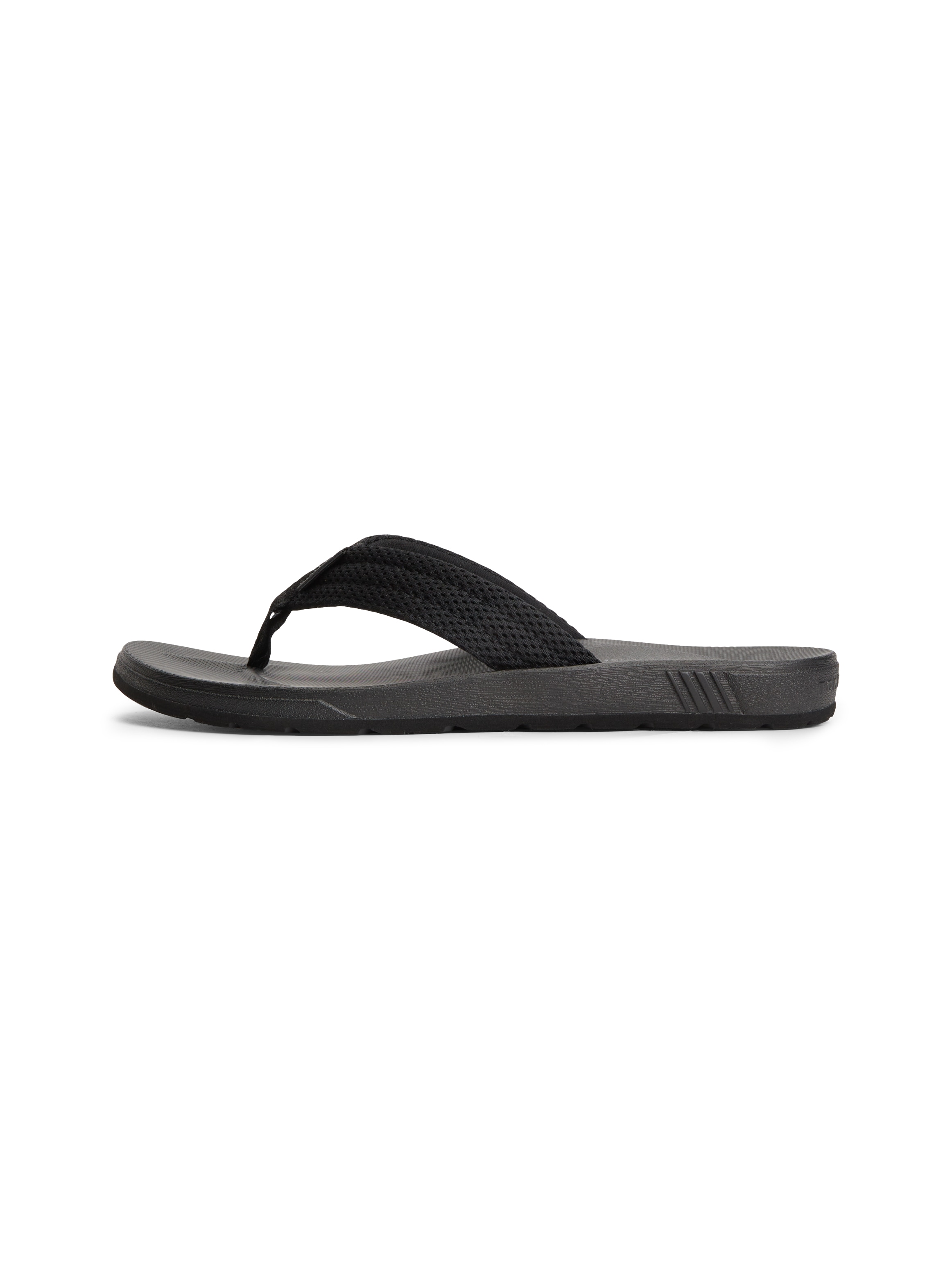 Tommy Hilfiger Zehentrenner »MOLDED PADDED HILFIGER B SANDAL«  Strandschuh, Sommerschuh, Poolslide mit Kontrastbesatz