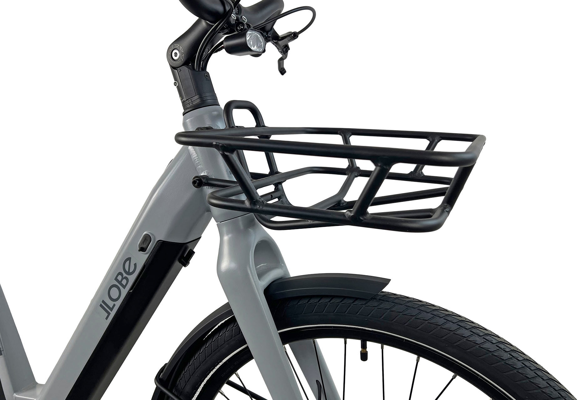 LLobe »CityVenture E-Bike 27,5" Ontario MM, grau« 7 Gang Nabenschaltung Mittelmotor 250 W