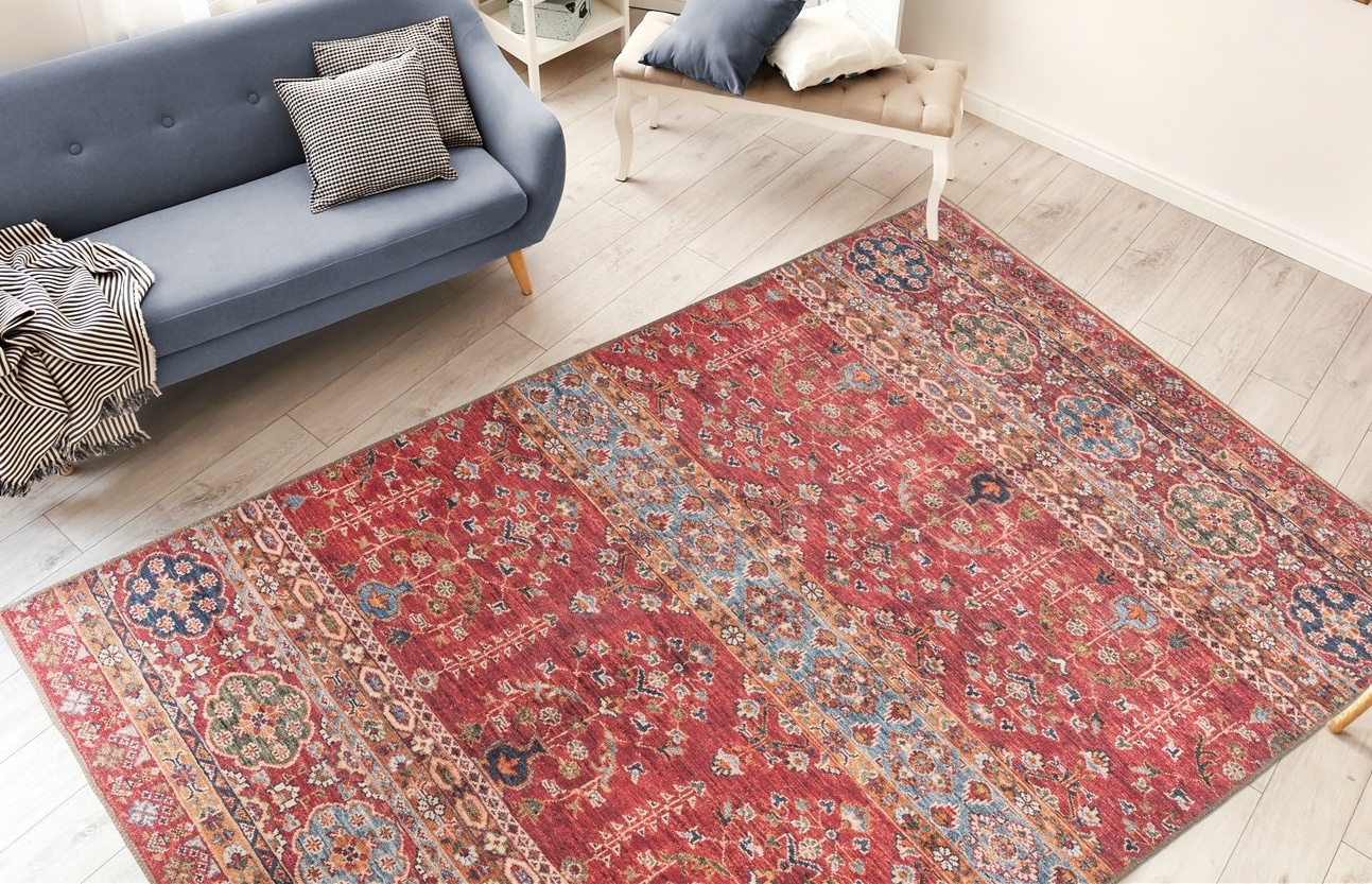 me gusta Teppich »Faye 325«, rechteckig, 6 mm Höhe, Flachgewebe, gedrucktes günstig online kaufen