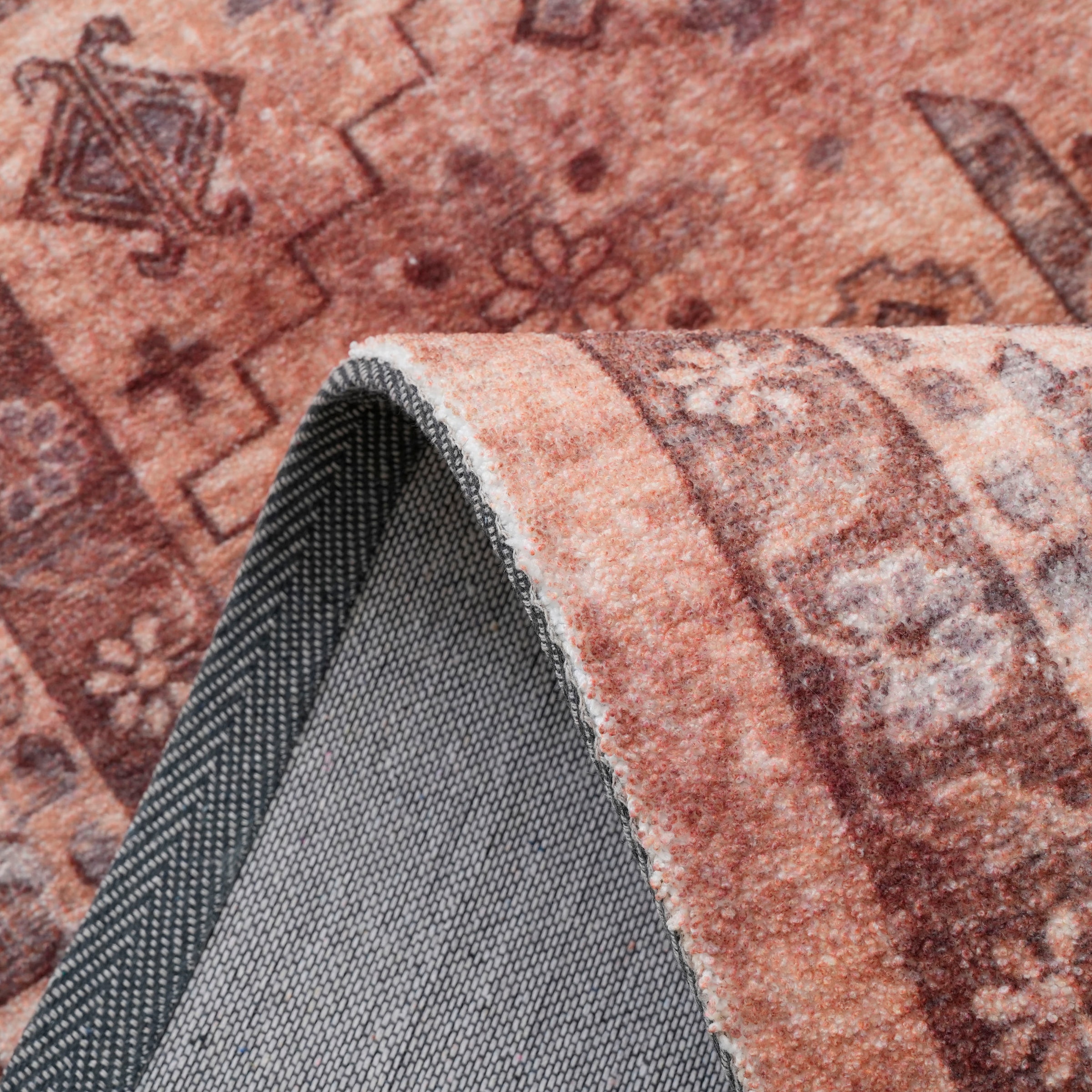 my home Teppich »Abbas, Druckteppich, orientalisches Design«, rechteckig, 13 mm Höhe, Orient-Optik, Kurzflor, bedruckt, weich, Wohnzimmer, Schlafzimmer
