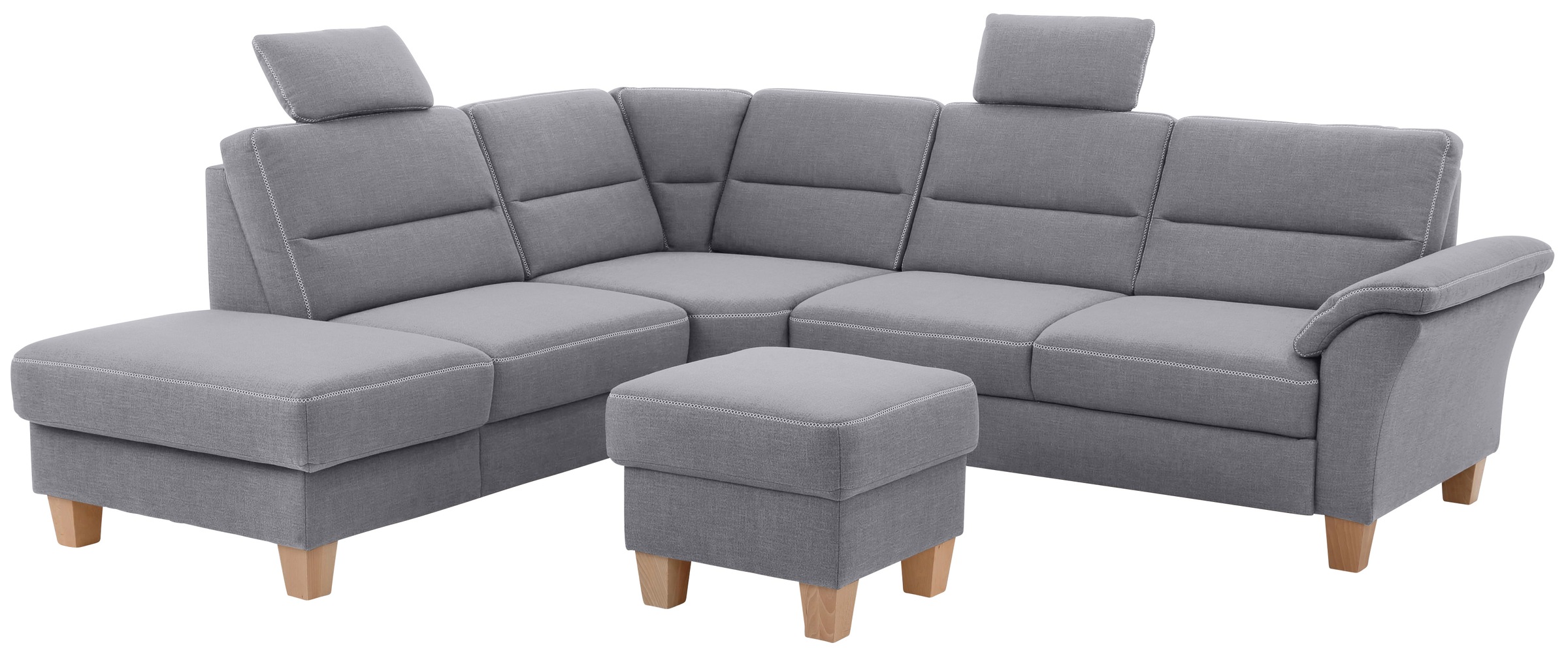 Home affaire Ecksofa »Soleo L-Form«, komfortabel durch Trapezecke mit Relax günstig online kaufen