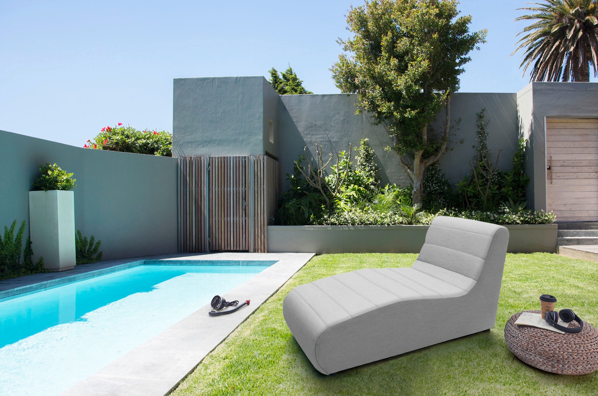 DOMO collection Relaxliege »Soleil, pflegeleichter und wetterfester Bezug«, günstig online kaufen