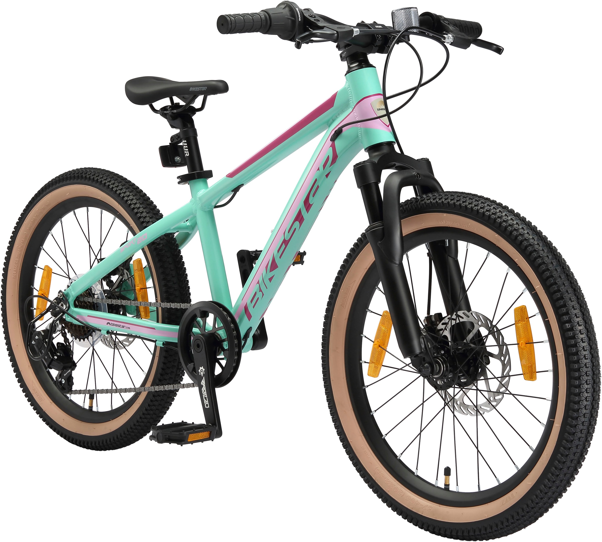 Bikestar Jugendfahrrad 7 Gang Shimano RD-TY21 Schaltwerk Kettenschaltung
