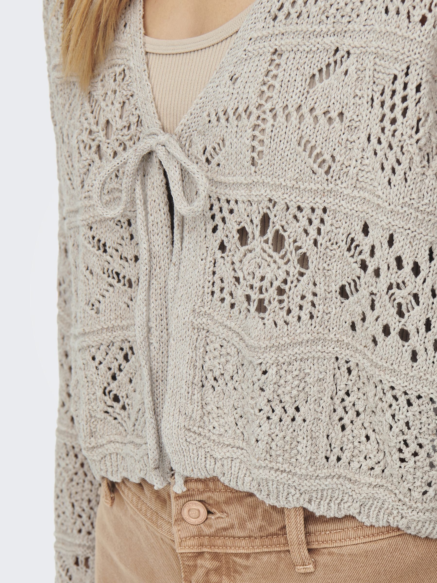 ONLY Strickjacke »ONLBEACH LIFE 7/8 O-N CARDIGAN KNT NOOS«