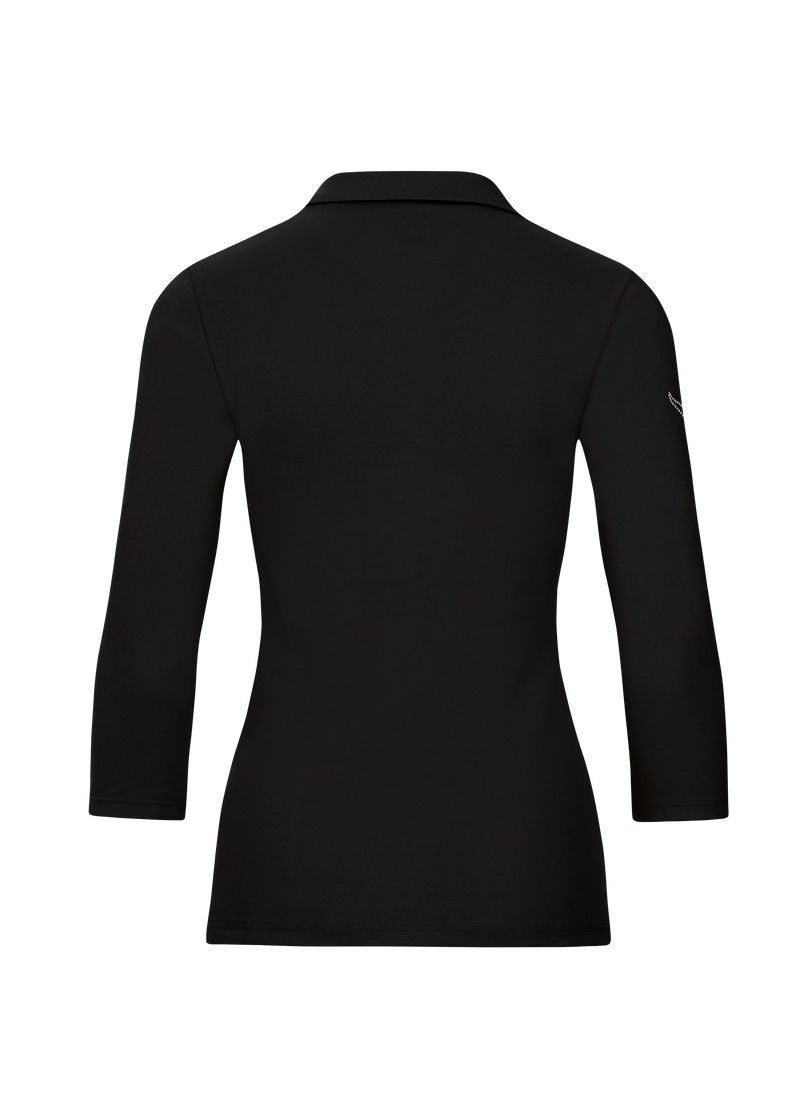 Trigema Poloshirt »TRIGEMA Poloshirt mit Kristallsteinen«, (1 tlg.)