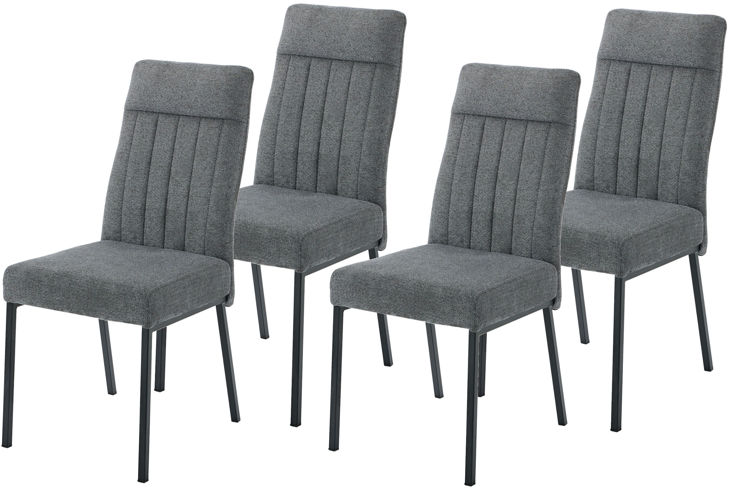 HELA 4-Fußstuhl »CATANIA« (Set) 4 Stk.4-Fuß, Federkorb, Vierkantrohrgestell günstig online kaufen