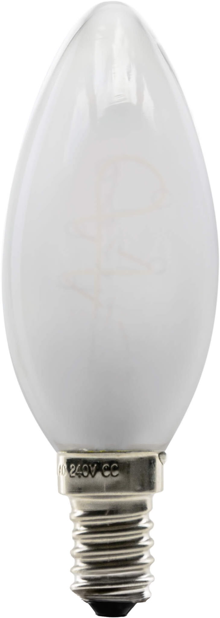 SEGULA LED-Filament »LED Kerze matt E14« E14 1 Stk. Warmweiß günstig online kaufen