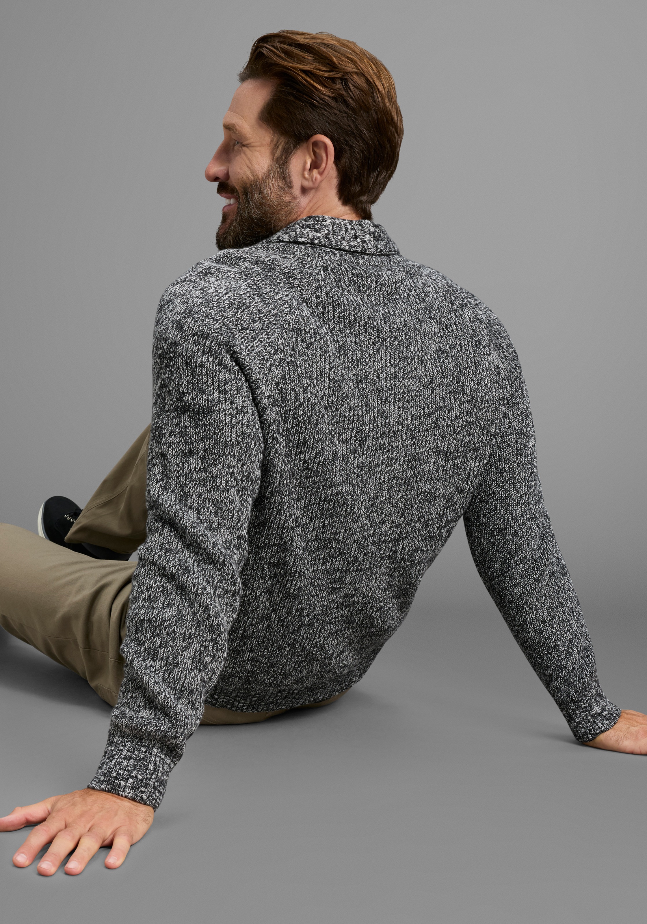 Man's World Strickjacke »Neue Kollektion!«, mit Taschen