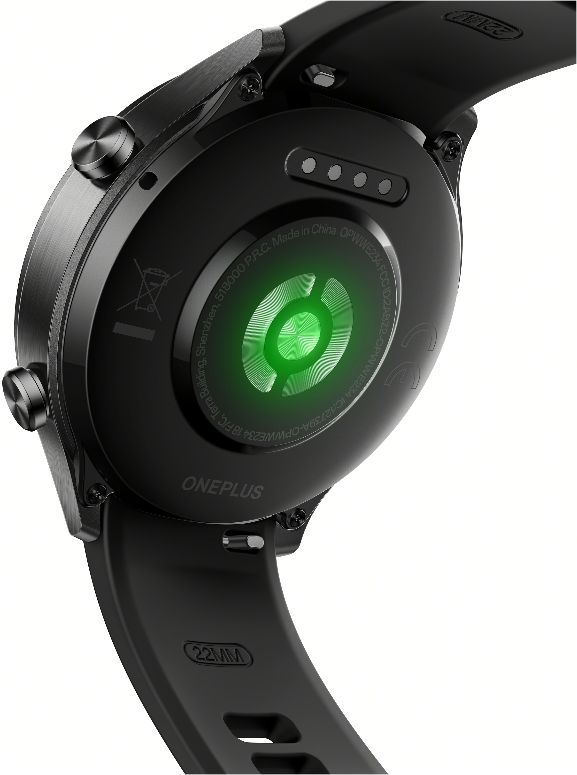 OnePlus Smartwatch »Watch 2R«(/ 1,43 ″) Wear OS 4 + RTOS