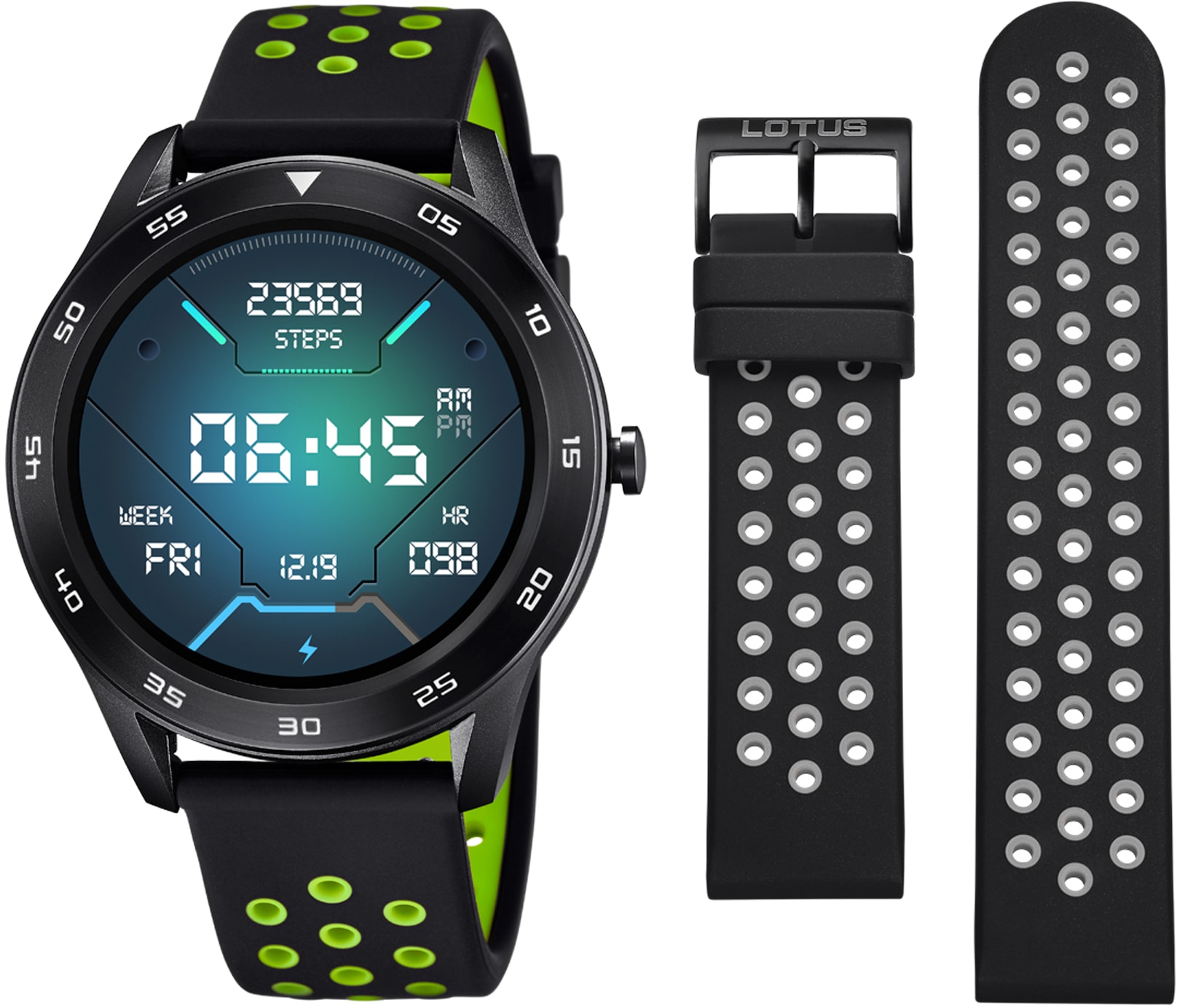 Bild von Lotus Smartwatch »Smartime, 50013/1«, Armbanduhr,Herrenuhr,Silikonarmband,Schrittzähler,digital,Geschenkidee)