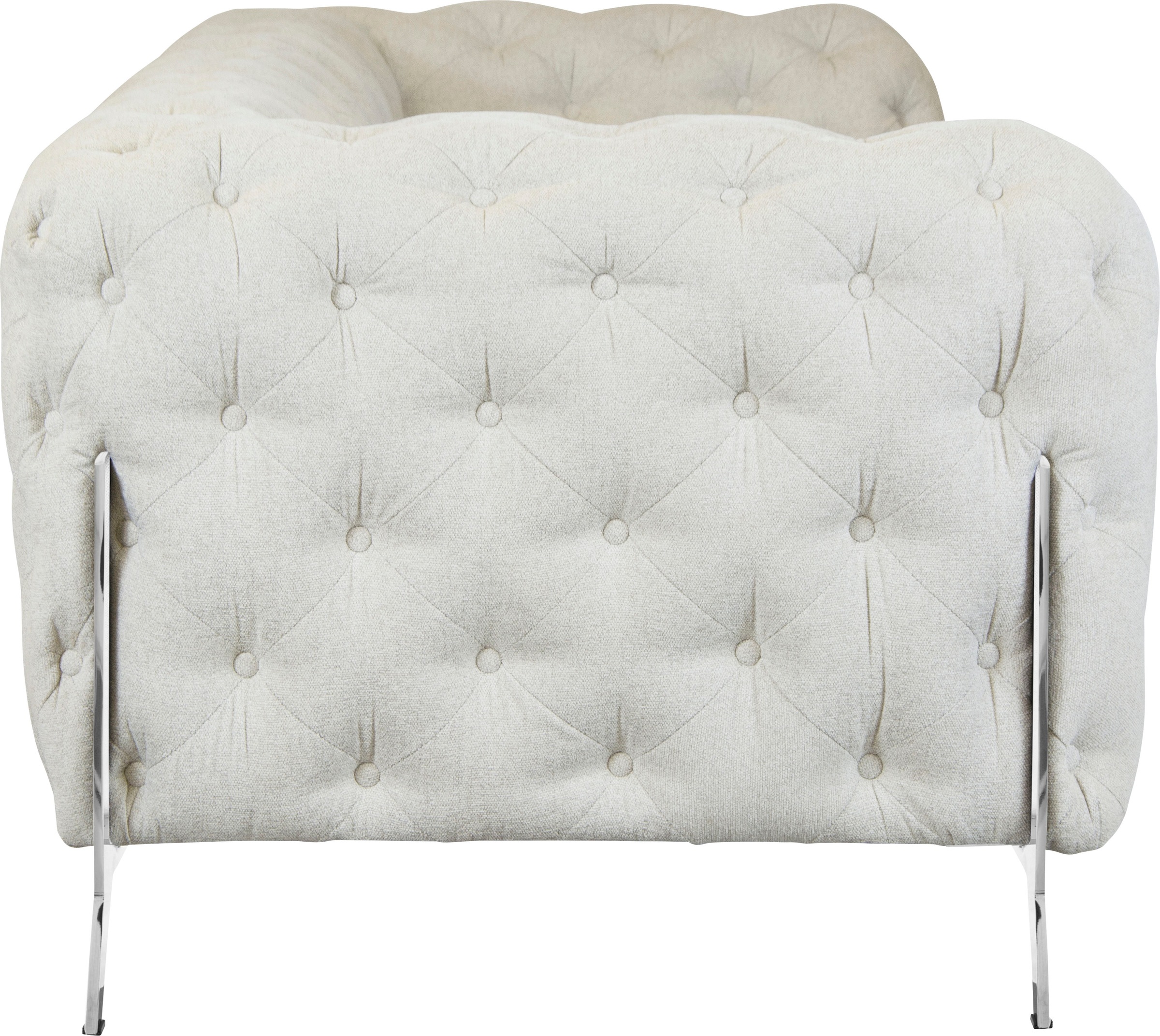 Leonique Chesterfield-Sofa »Amaury«, aufwändige Knopfheftung, moderne Chesterfield Optik, Fußfarbe wählbar