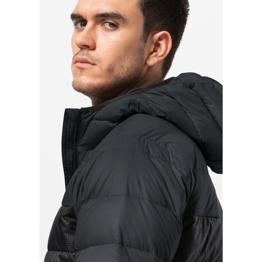 Jack Wolfskin Daunenjacke »DNA TUNDRA DOWN HOODY M«, mit Kapuze