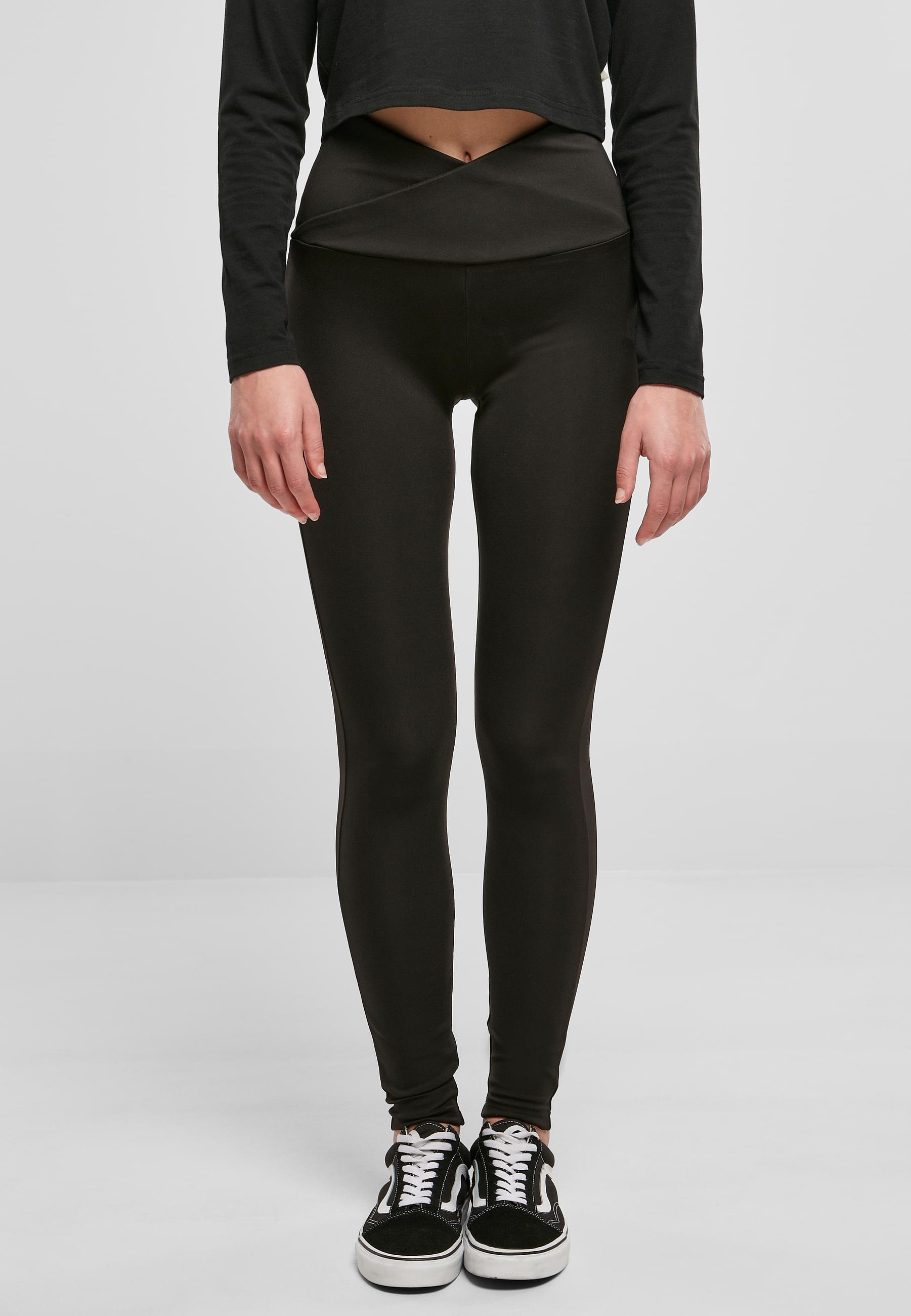 URBAN CLASSICS Leggings »Urban Classics Damen Ladies Recycled V Waist Leggings«
