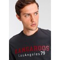 KangaROOS Longsleeve »Logo Shirt mit Rubber Print«