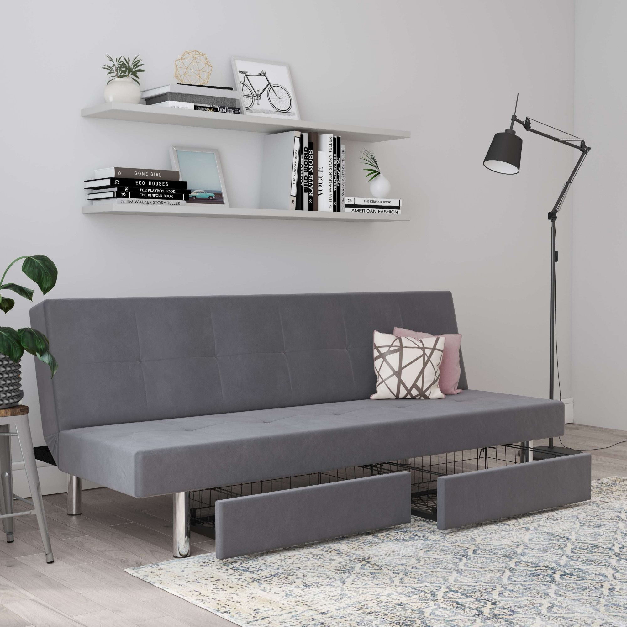 Dorel Home Schlafsofa »Erica«, Daybed mit aufklappbarer Liegefläche