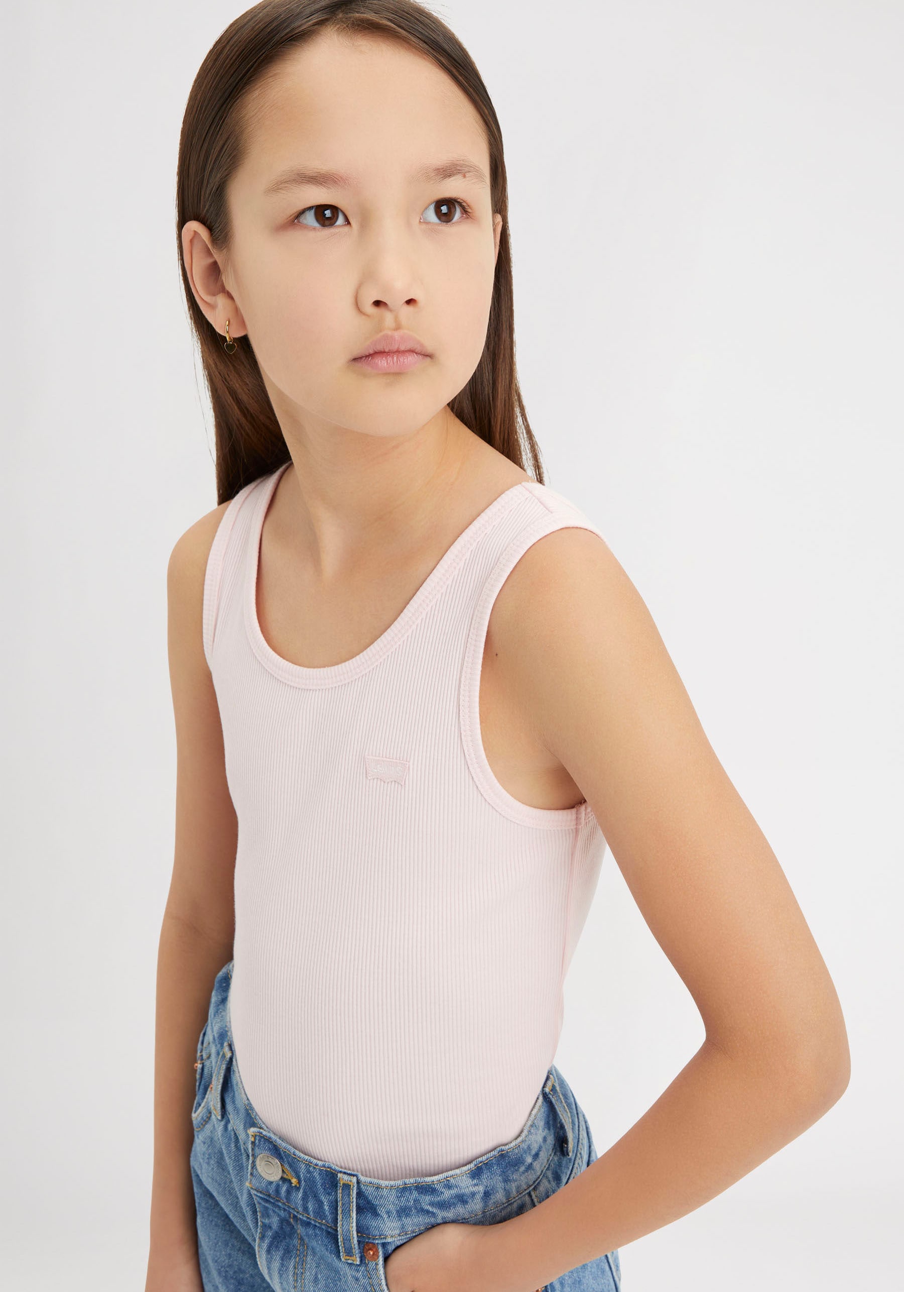 Levi's® Kids Ripptanktop »LVG MEET AND GREET RIBBED TANK«, for GIRLS