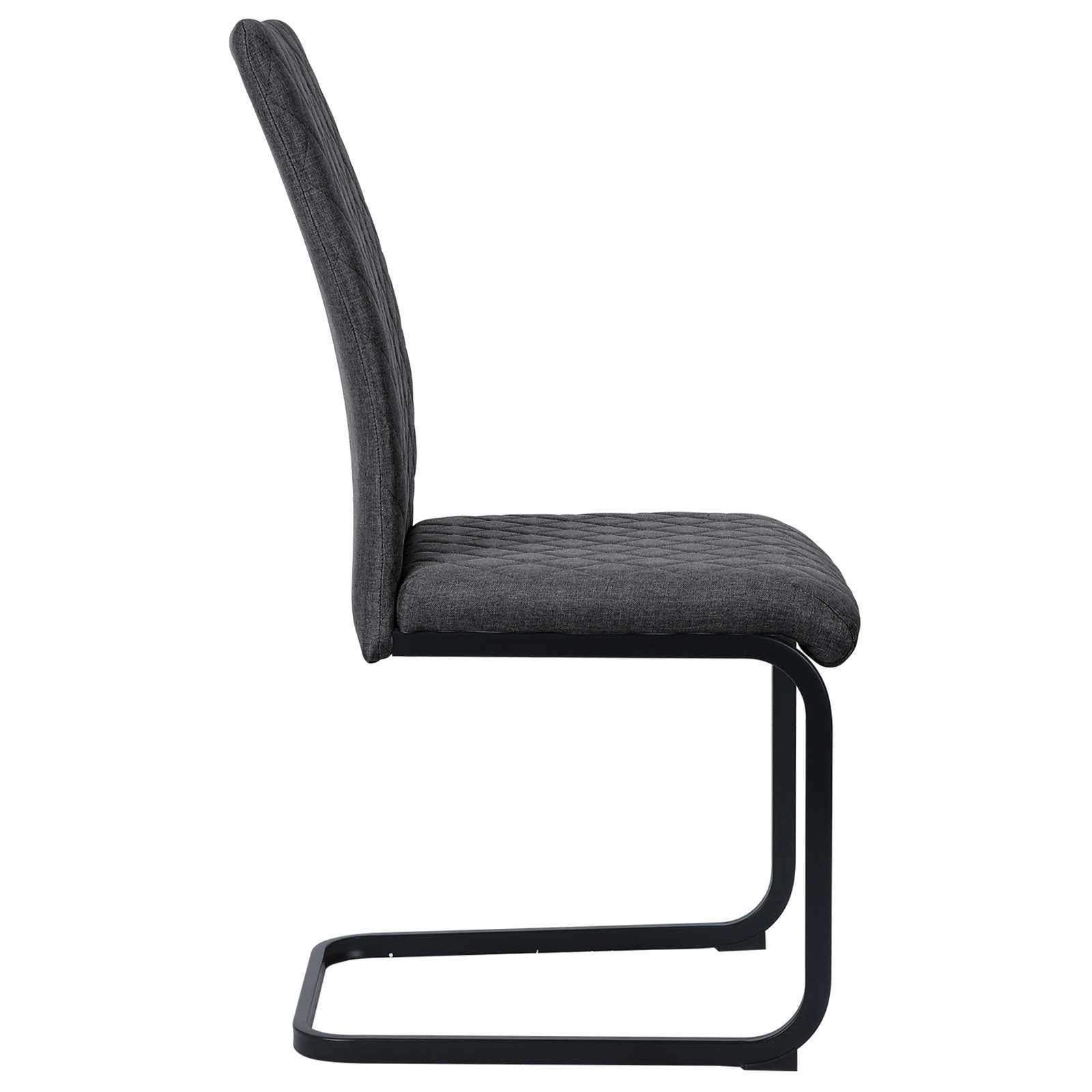 OTTO home Esszimmerstuhl »Valbourg« () Freischwinger, gepolsterte Rückenlehne und Sitzfläche, 2er Set