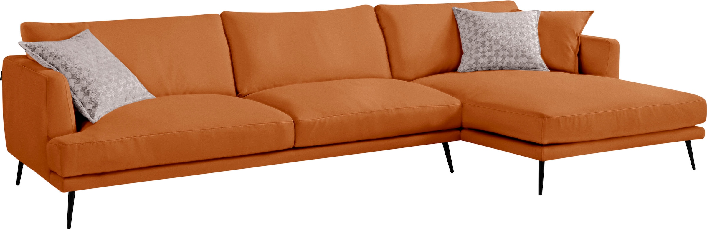 Egoitaliano Ecksofa "Sophia, Designsofa mit extrakomfortablem Sitzkomfort, günstig online kaufen