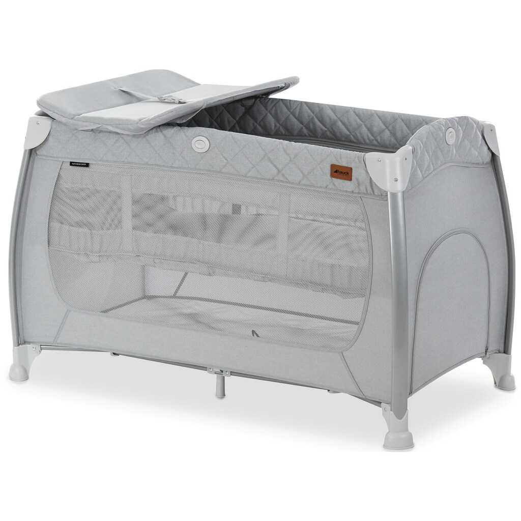 Hauck Baby-Reisebett »Play N Relax Center - Quilted grey«