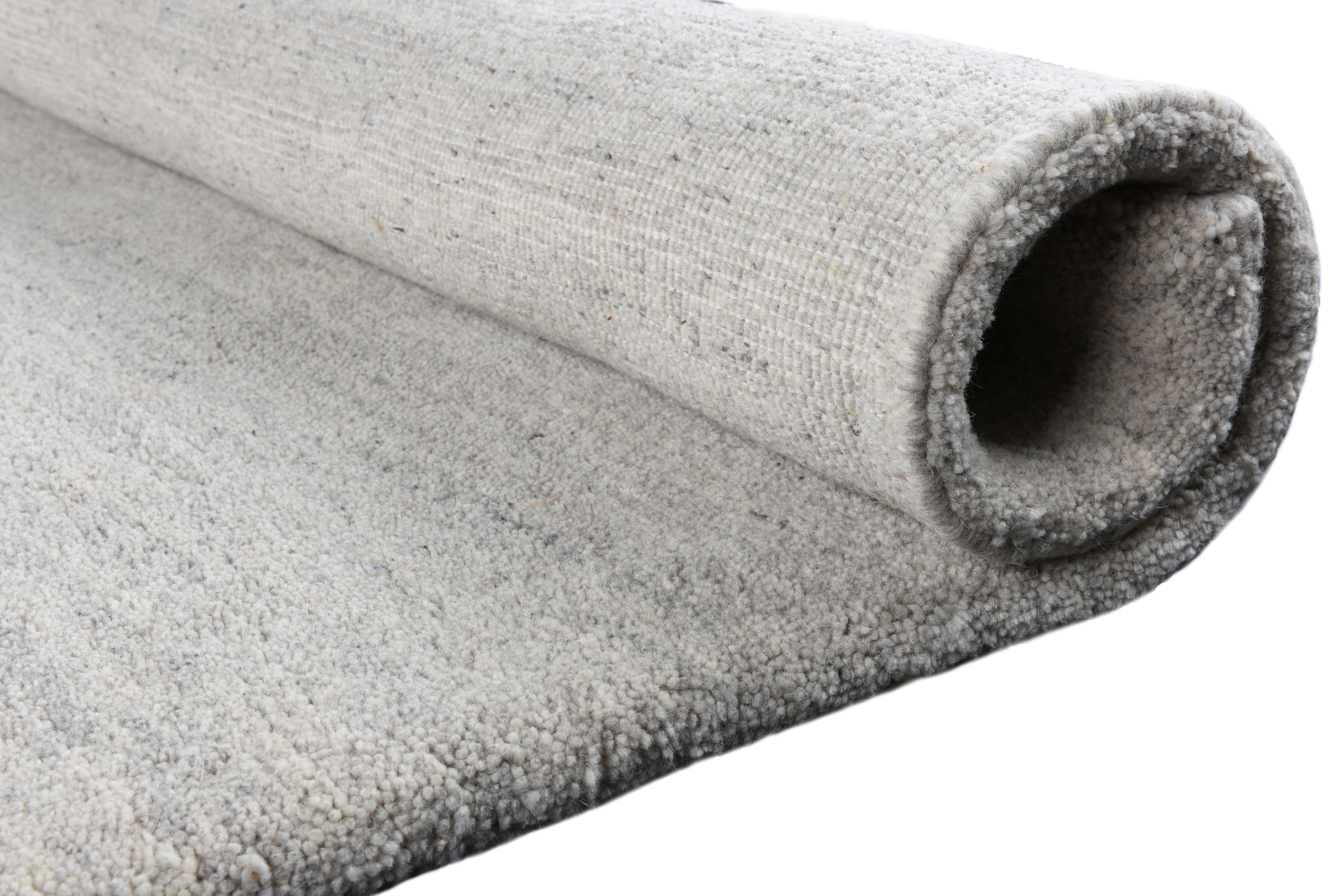 THEKO Wollteppich »Maloronga Uni«, rechteckig, 24 mm Höhe, echter Berber Teppich, reine Wolle, handgeknüpft