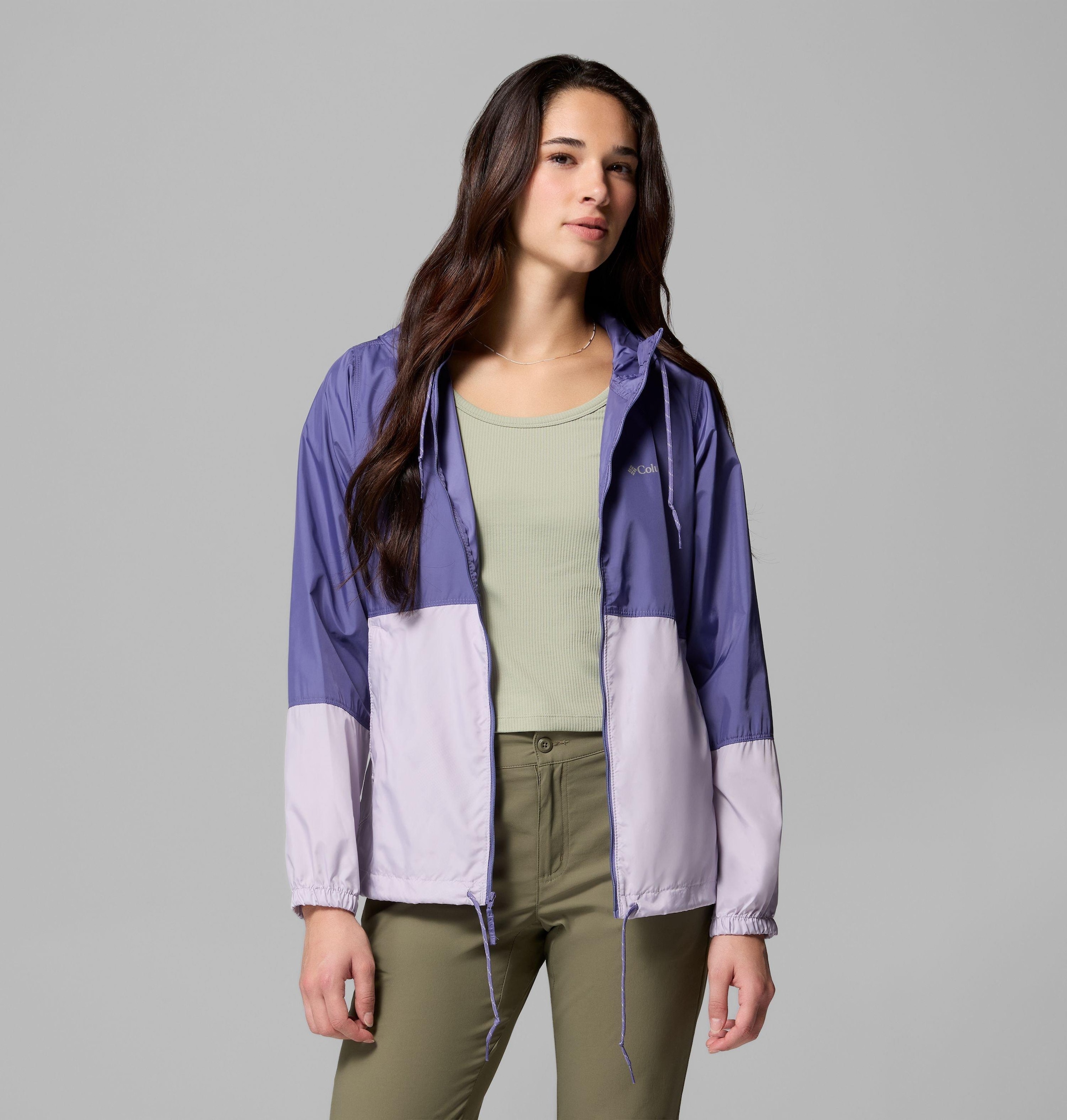 Columbia Windbreaker »Flash Forward II Windbreaker« mit Kapuze für Wandern, Trekking und Laufen, mit Kapuze und Kordelzug
