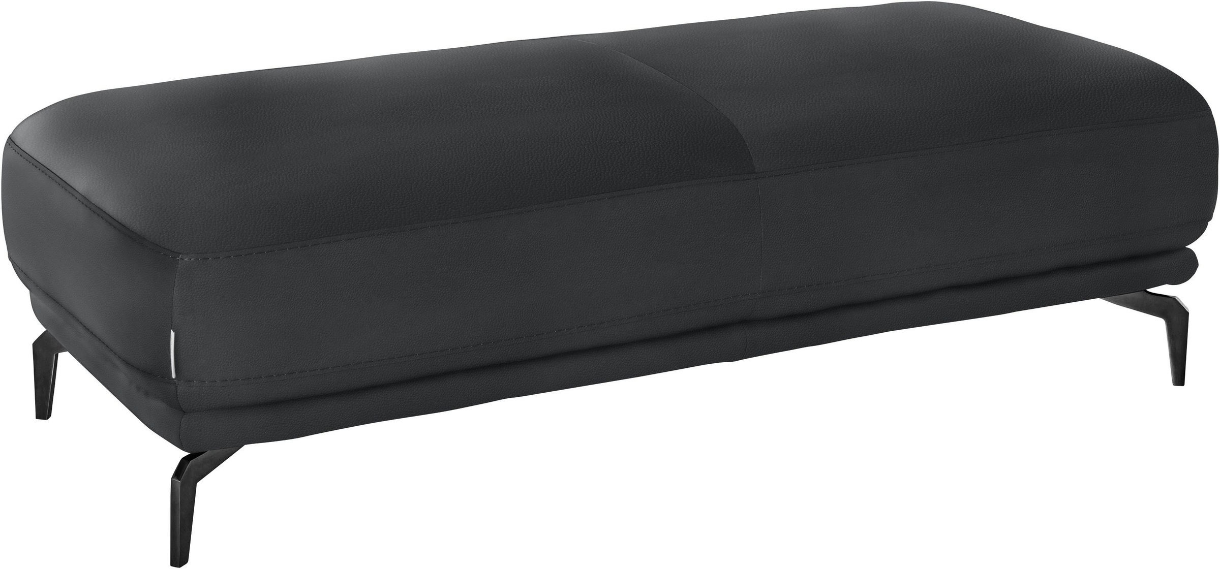 W.SCHILLIG Hocker "montanaa" mit Metallfüßen in Schwarz pulverbeschichtet, günstig online kaufen