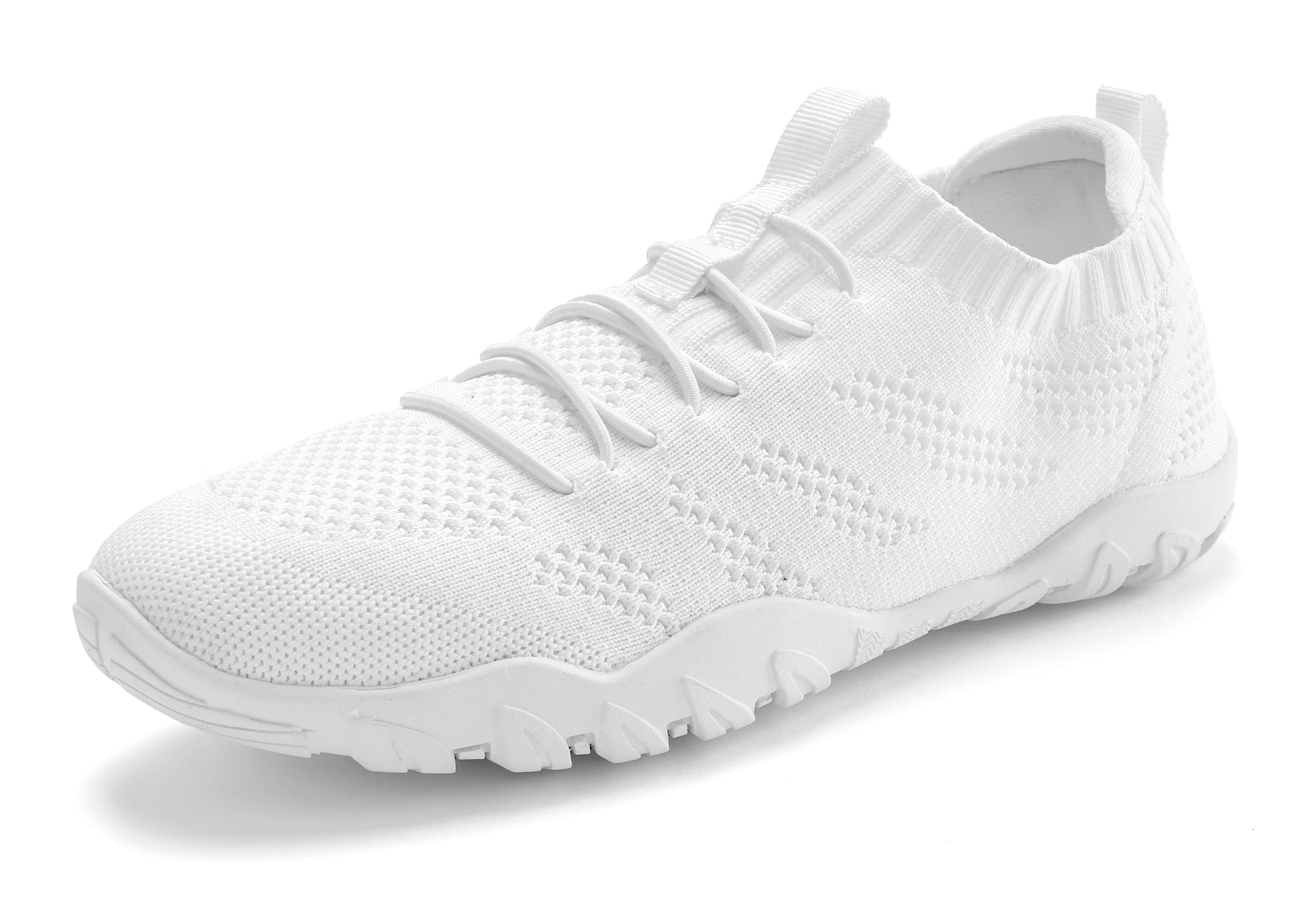 Vivance Sneaker »Freizeitschuh, Halbschuh mit ultraleichter und flexibler Sohle,«, zum Reinschlüpfen mit elastischen Schnürbändern VEGAN