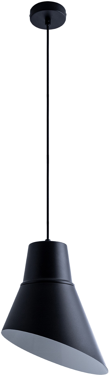 Paco Home Pendelleuchte »BODO«, 1 flammig, Leuchtmittel E27 | ohne Leuchtmittel, Hängelampe Esszimmer Esstischlampe Industrial Textilkabel Kürzbar