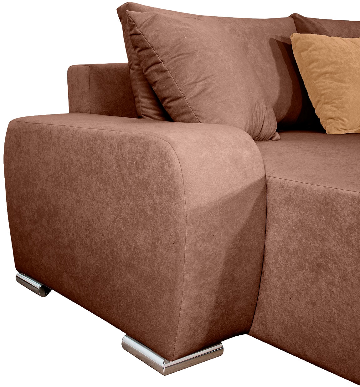 COLLECTION AB Wohnlandschaft »Wohnlandschaft,2 Ottomane,Bonnelfederkern,Rückenkissen« Wohnlandschaft,2 Ottomane,Bonnelfederkern,Rückenkissen