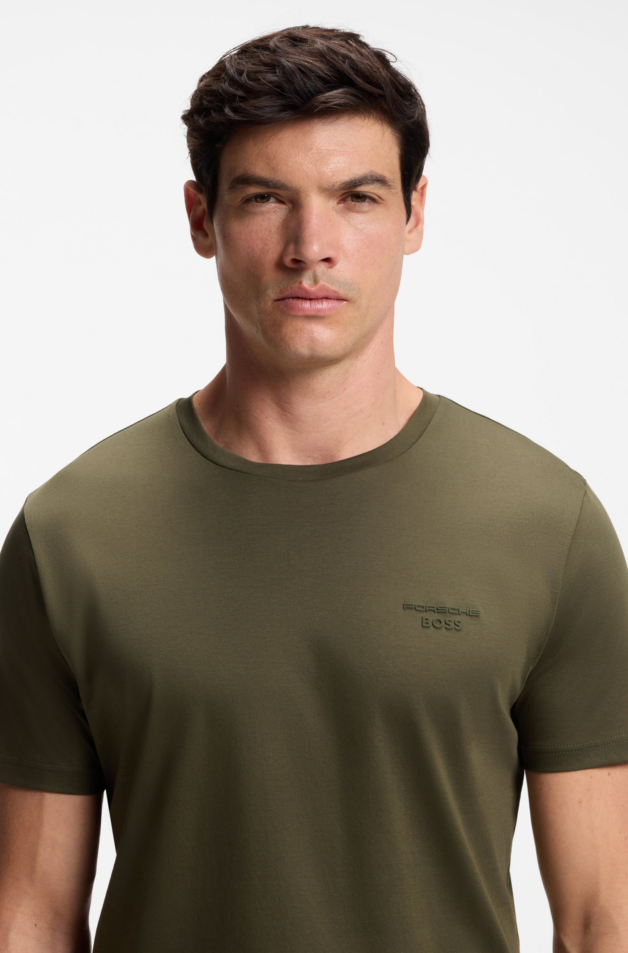 BOSS GREEN T-Shirt »Porsche Spirit 70 Capsule Collection« Premium Herrenmode Limited