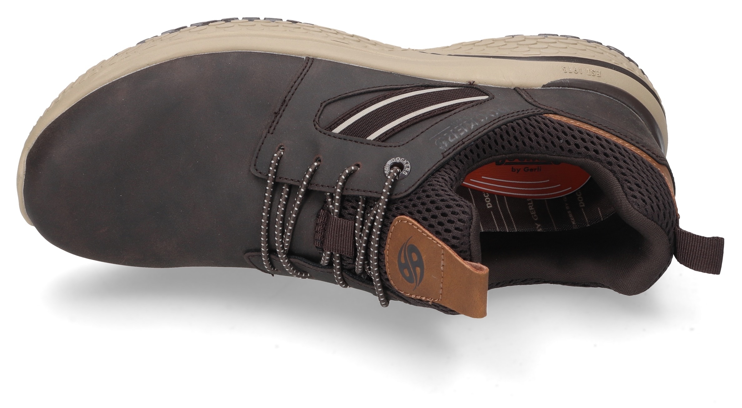 Dockers by Gerli Sneaker  , Freizeitschuh, Schnürschuh mit weich gepolsterter Innensohle