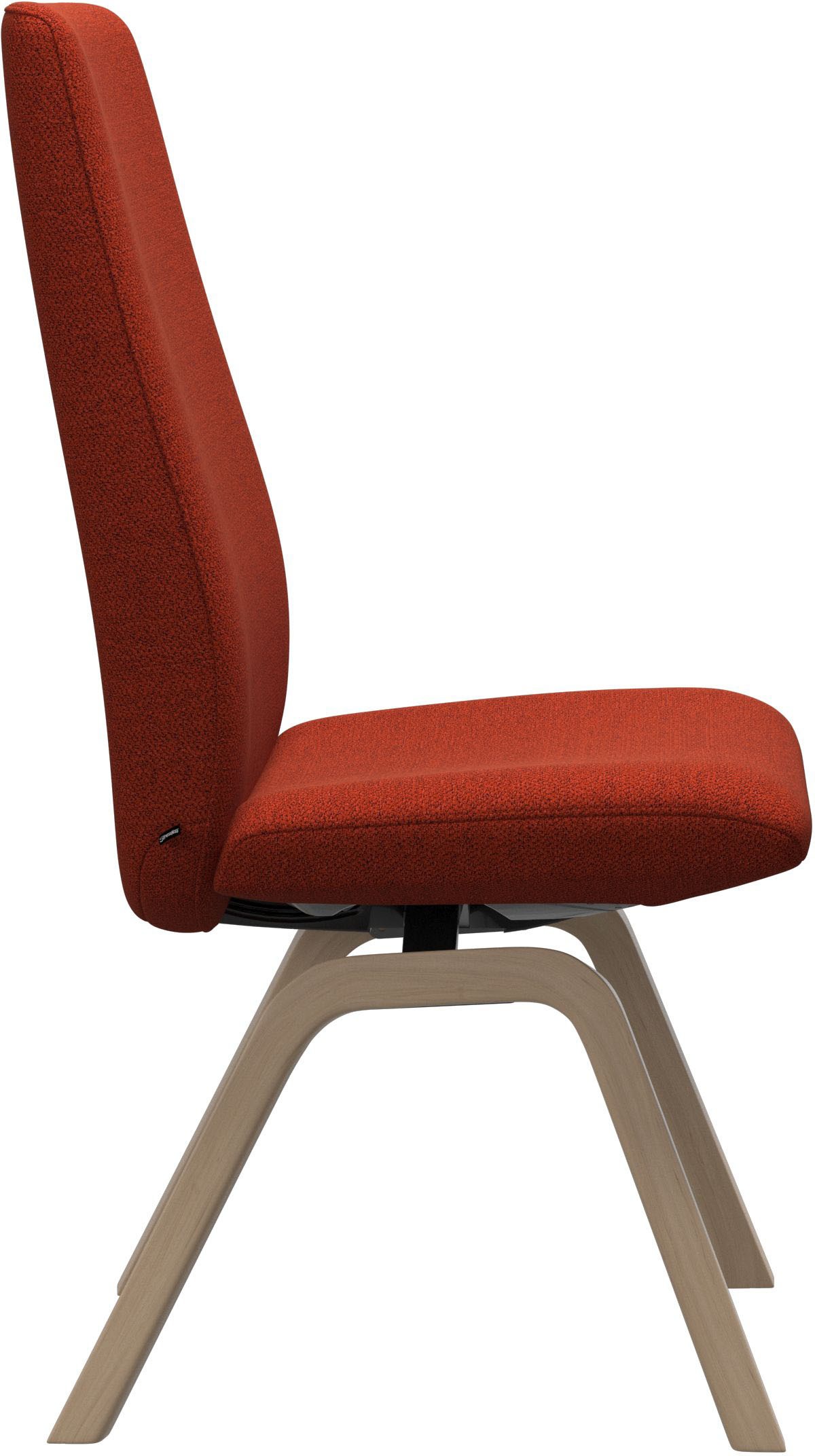 Stressless® Polsterstuhl »Laurel«, ROHLEDER Stoff Q2 FARON, High Back, Größe L, mit schräggestellten Beinen in Walnuss