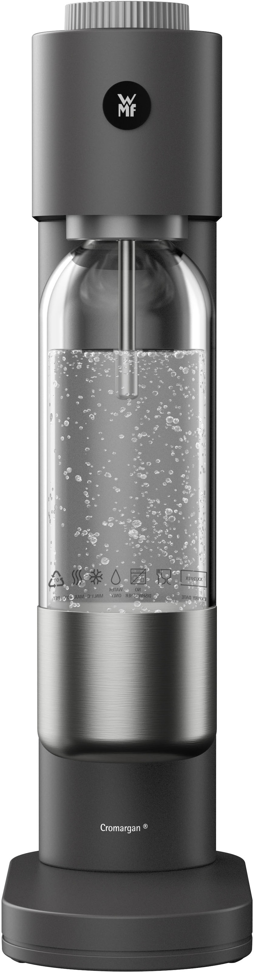 WMF Wassersprudler »Element One« 3 Sprudelgrade, vollautomatisches Sprudeln, Cromargan Edelstahlgehäuse